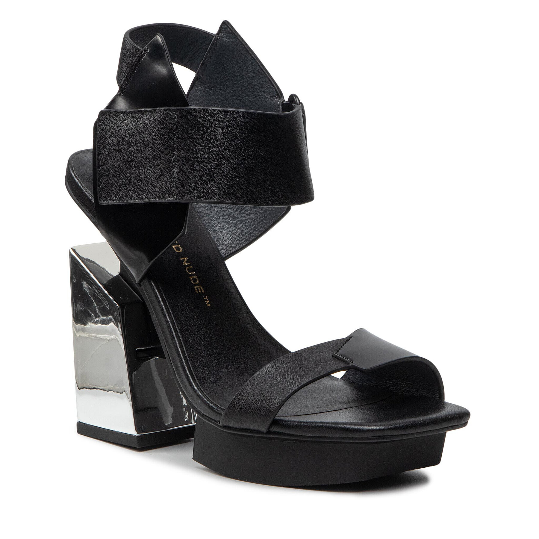 United Nude Сандали Arix Sandal Hi 106610116 Черен - Pepit.bg