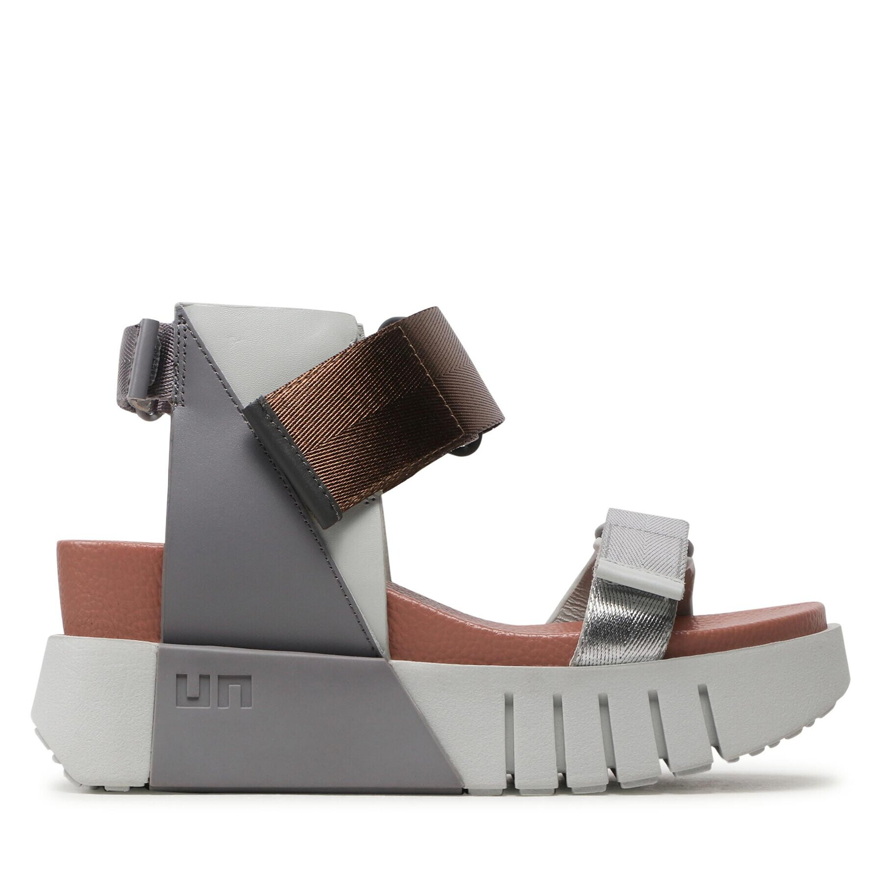 United Nude Сандали Delta Run 1041076216137 Сив - Pepit.bg