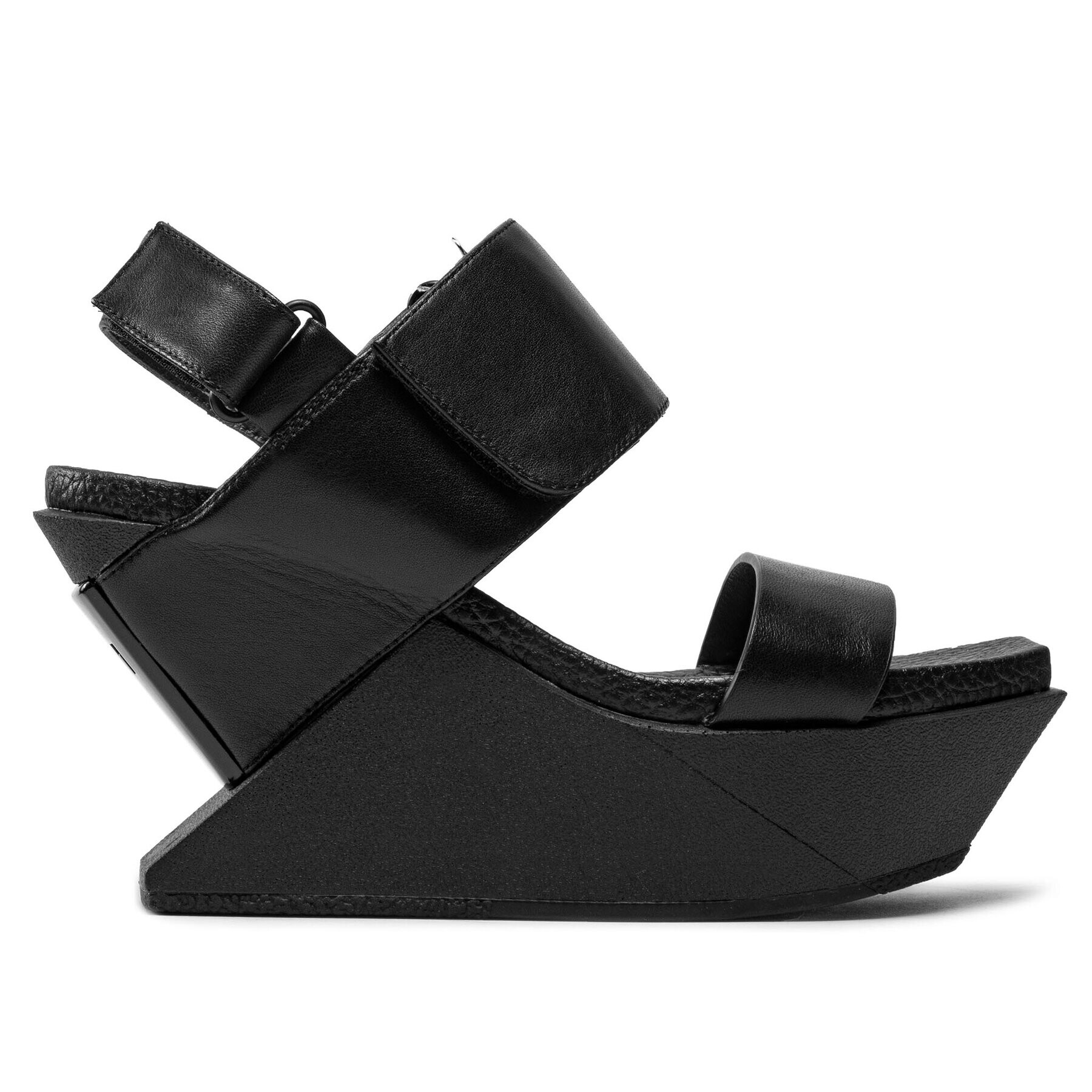 United Nude Сандали Delta Wedge Sandal 1041301156 Черен - Pepit.bg