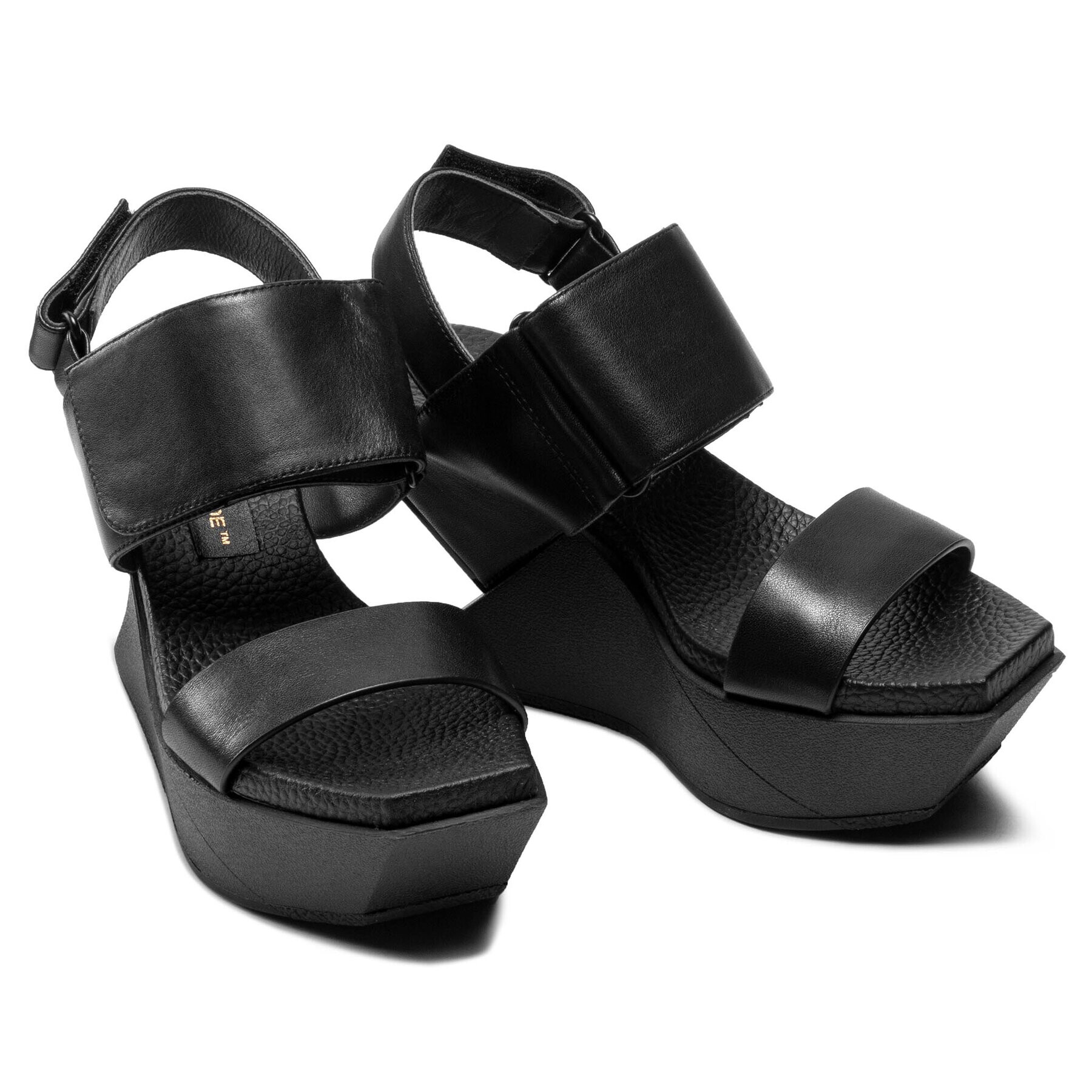 United Nude Сандали Delta Wedge Sandal 1041301156 Черен - Pepit.bg