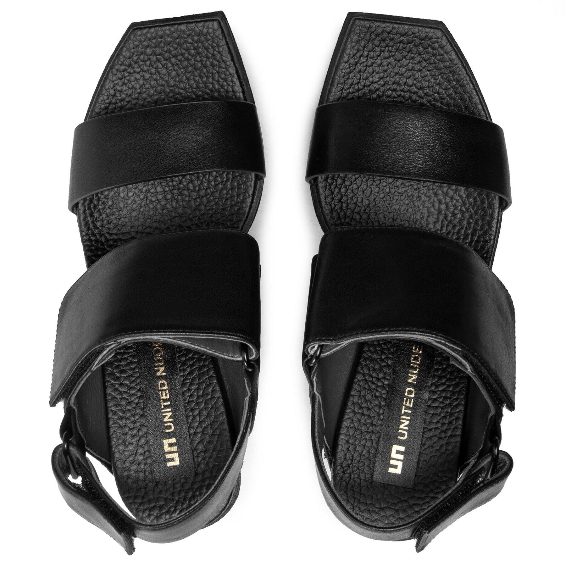 United Nude Сандали Delta Wedge Sandal 1041301156 Черен - Pepit.bg