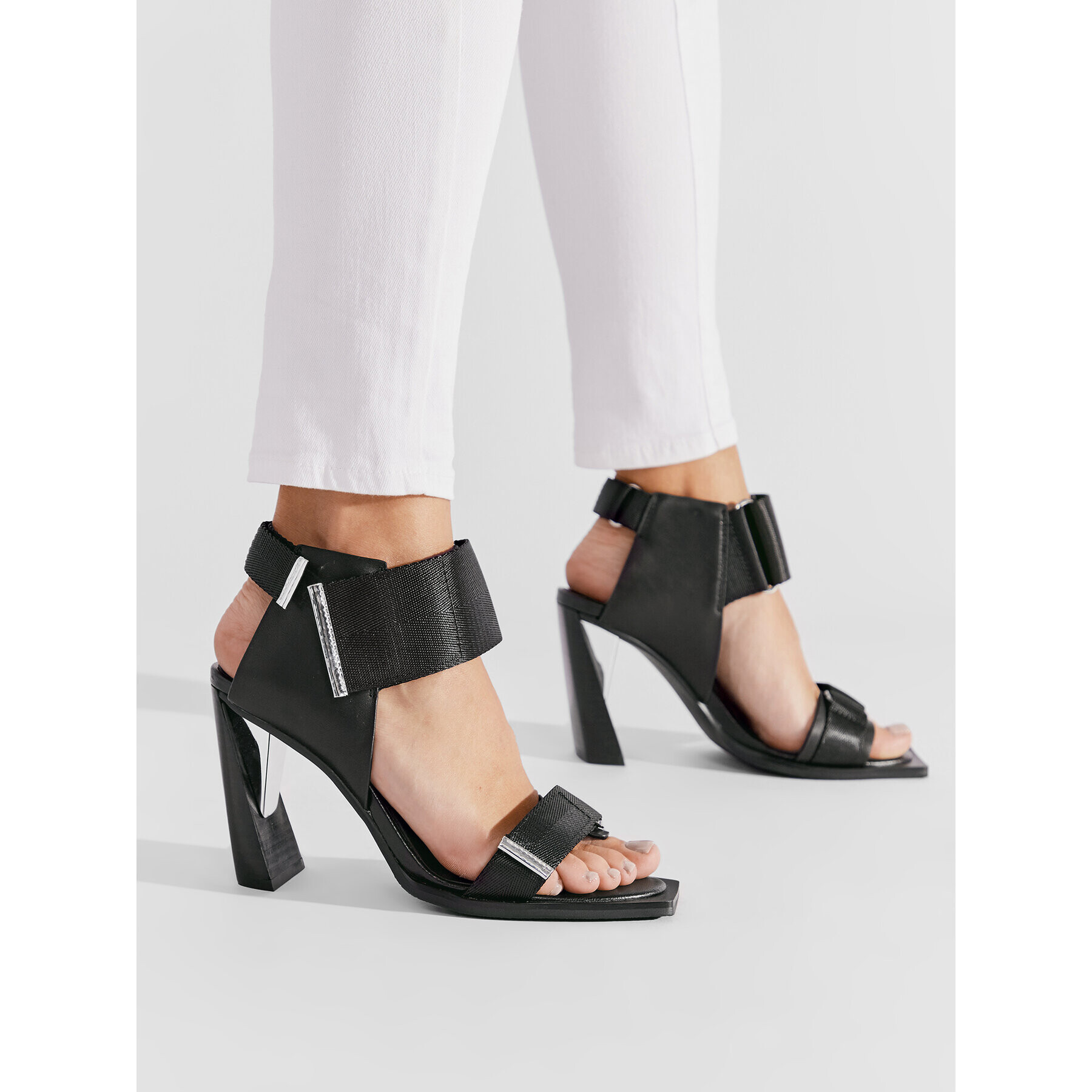 United Nude Сандали Run Sandal Hi 106700116 Черен - Pepit.bg