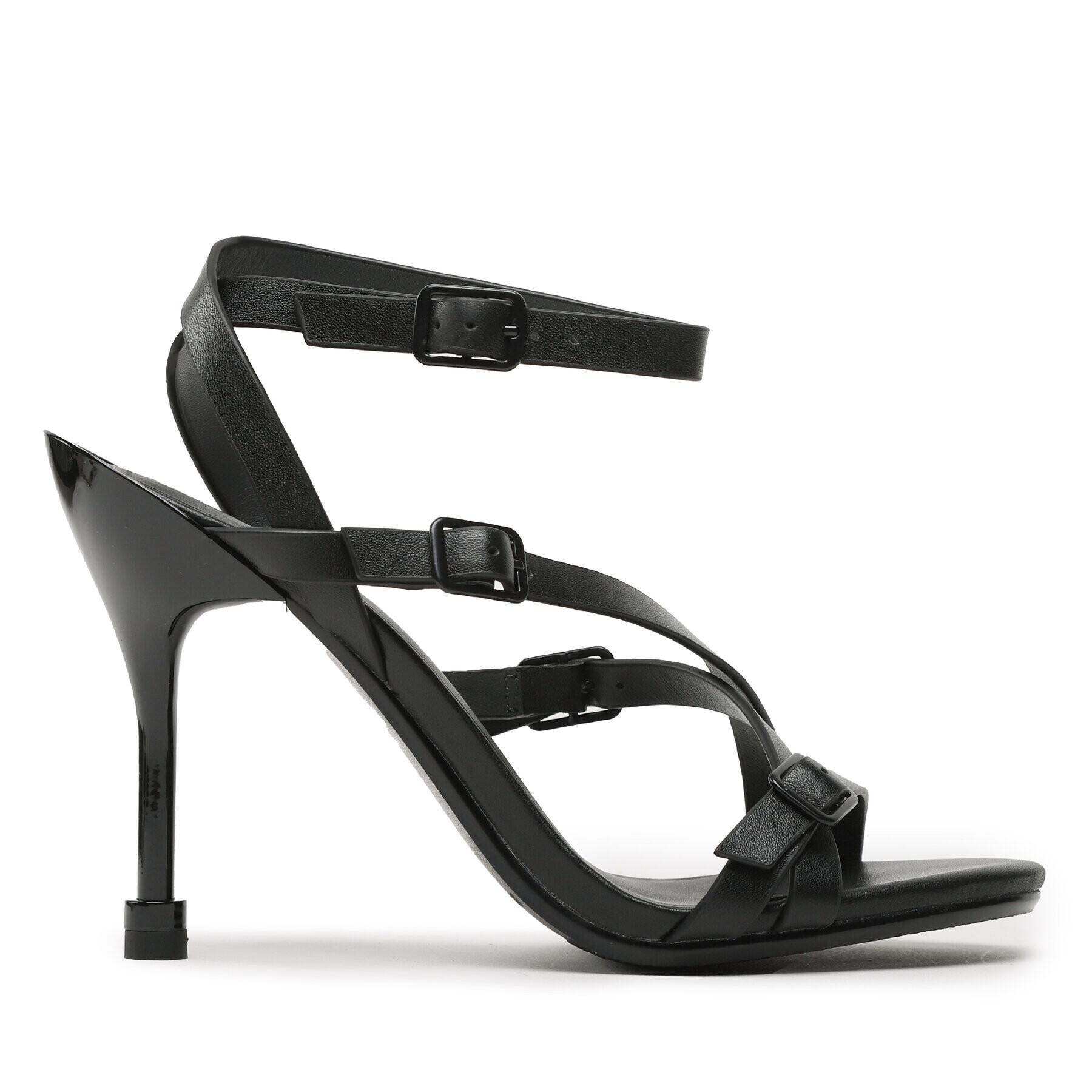 United Nude Сандали Sia Strappy Hi 107300116 Черен - Pepit.bg