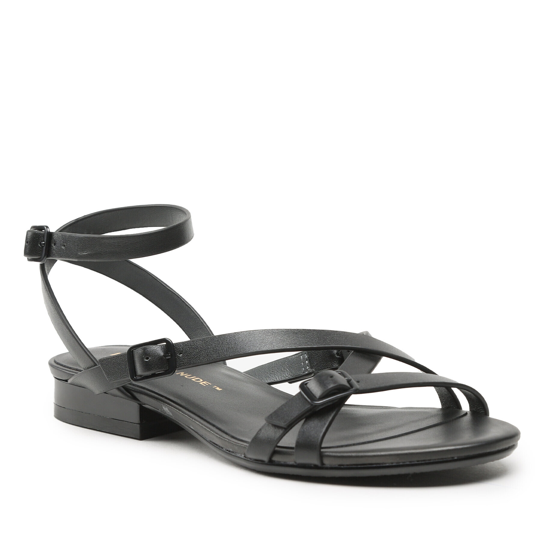 United Nude Сандали Sia Strapy Lo 107310116 Черен - Pepit.bg