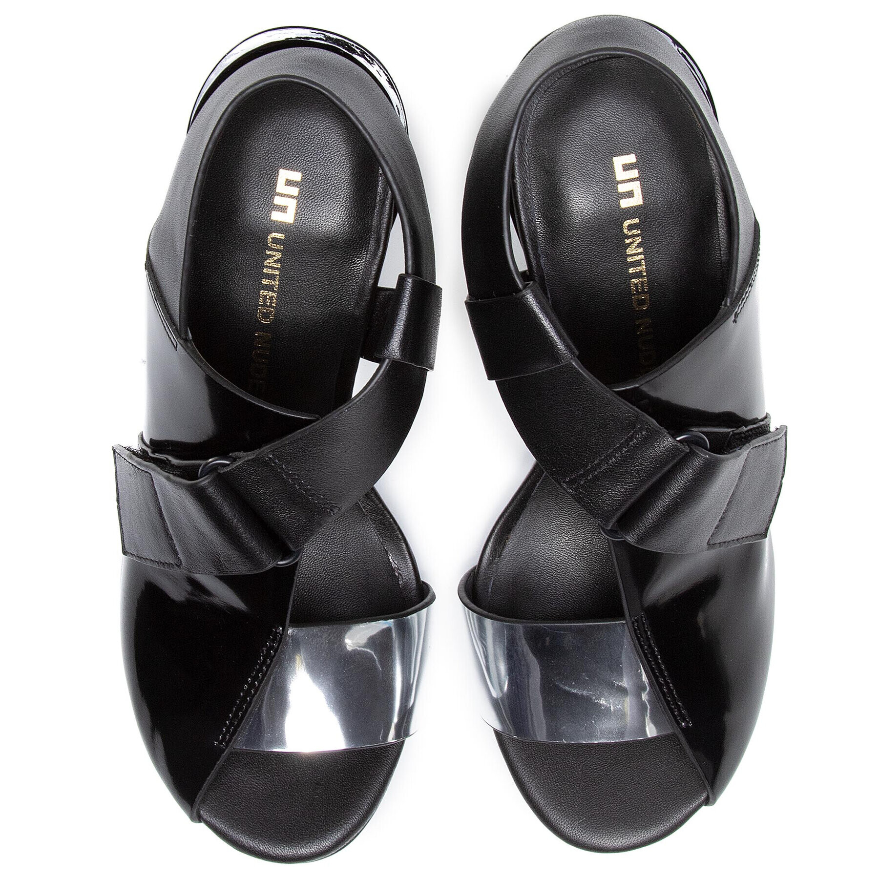 United Nude Сандали Square Sandal Hi 1054701149 Черен - Pepit.bg