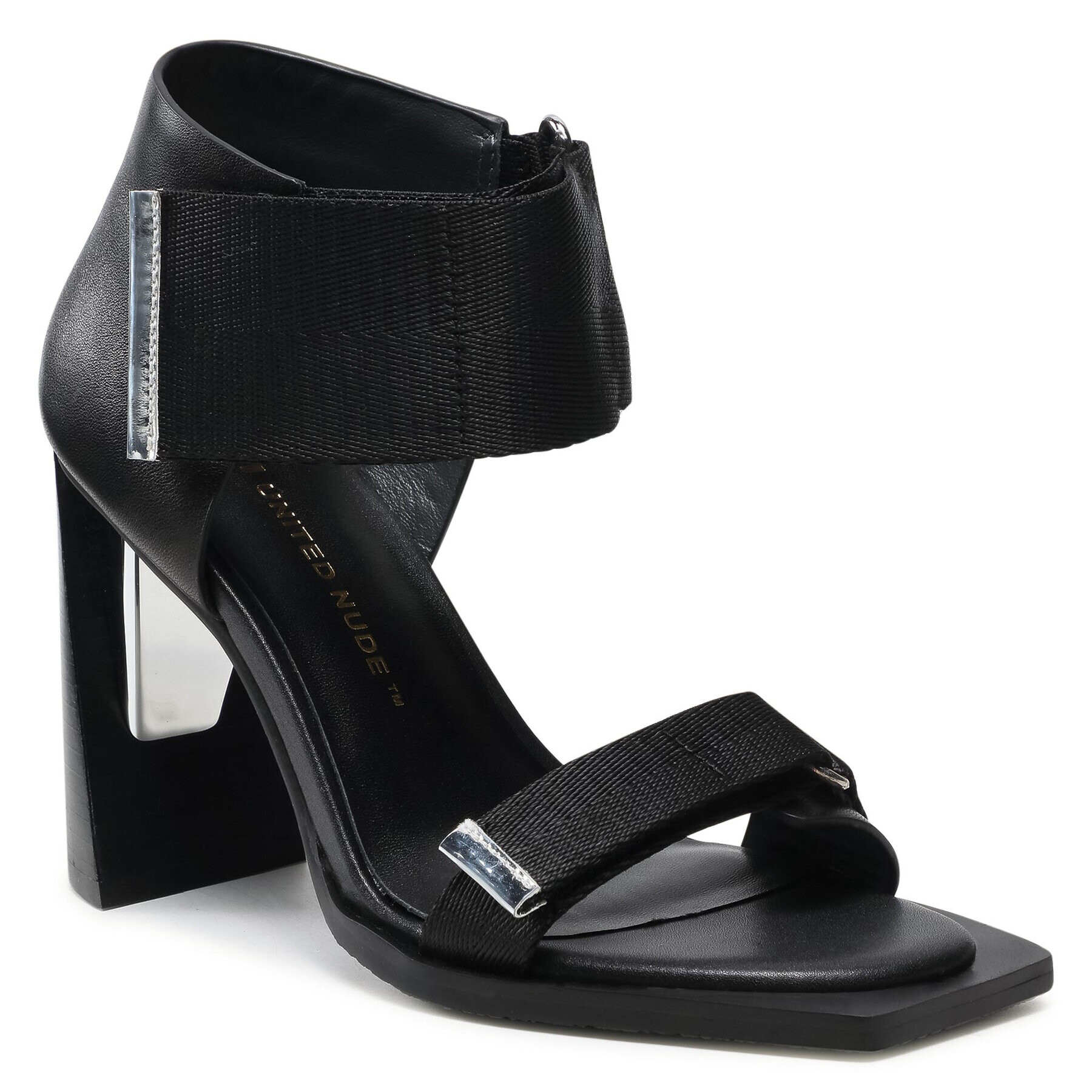 United Nude Сандали Vita Sandal Hi 106230115612 Черен - Pepit.bg