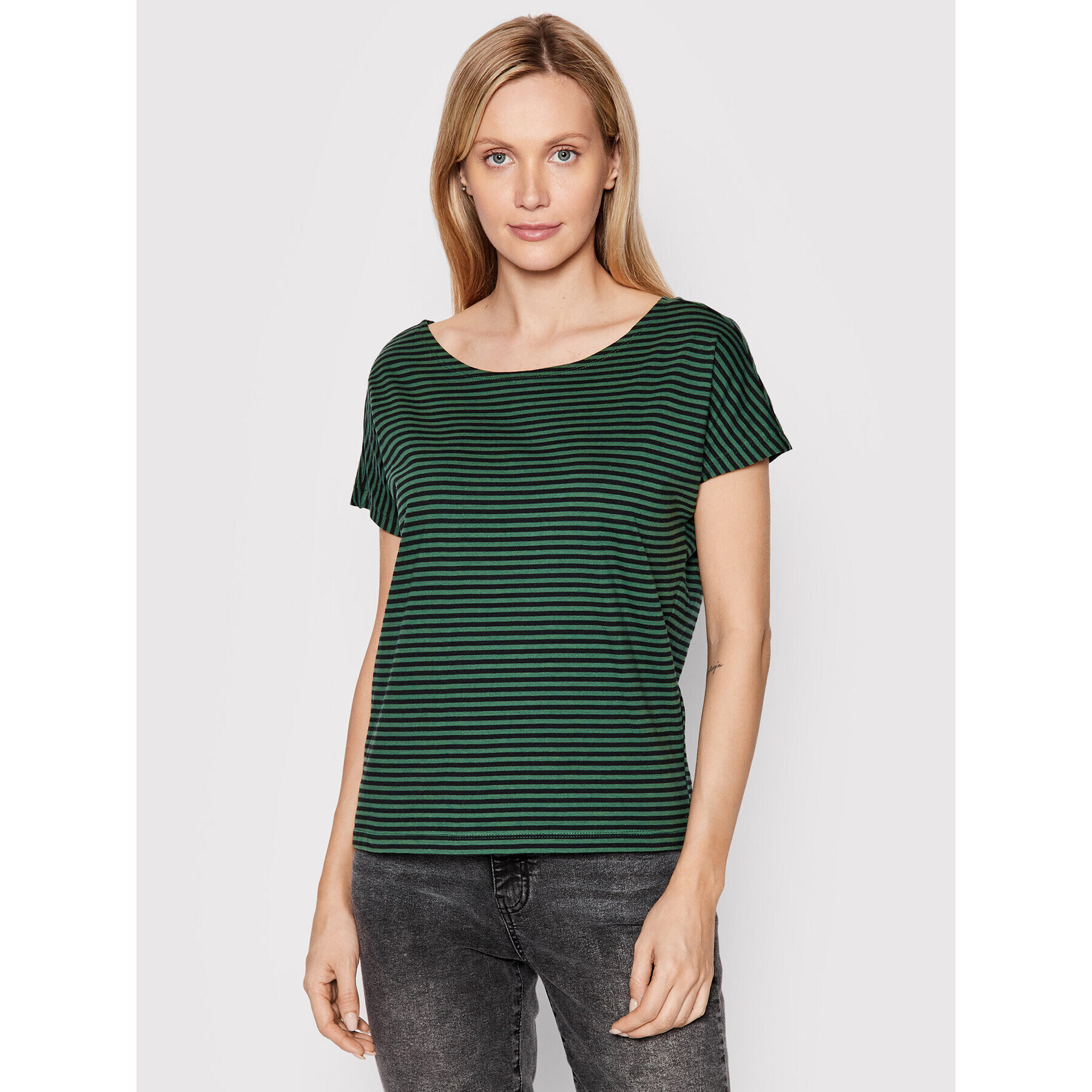 Urban Classics Тишърт Baby TB2824 Зелен Regular Fit - Pepit.bg