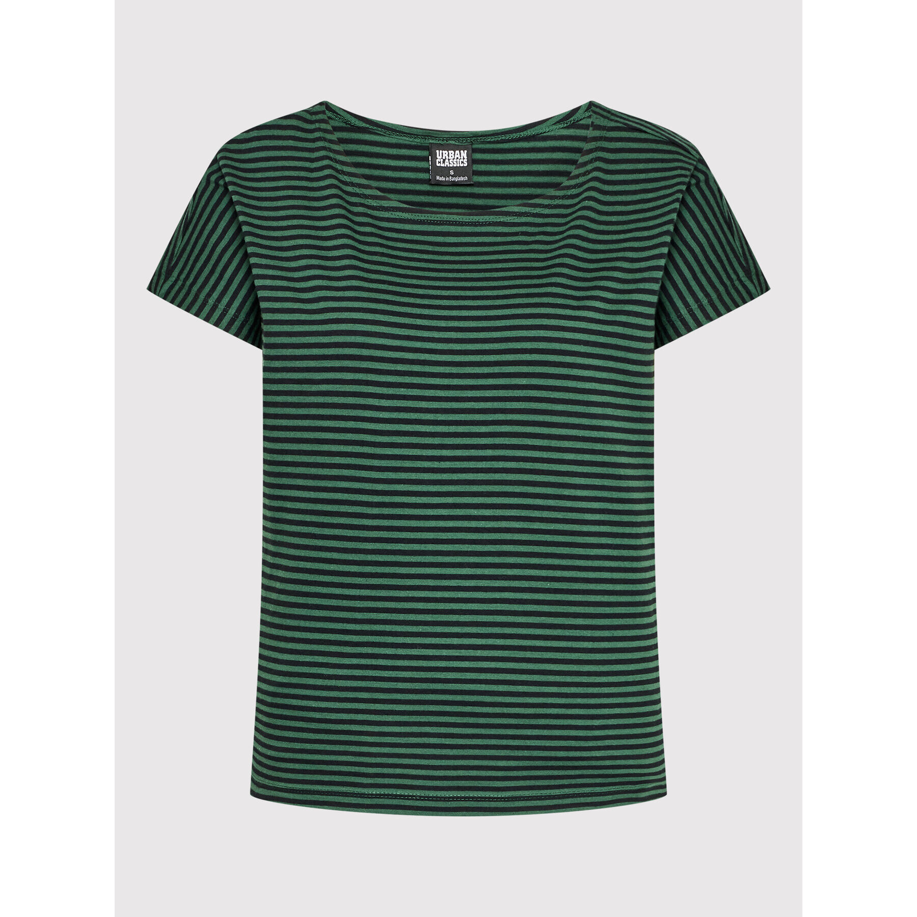 Urban Classics Тишърт Baby TB2824 Зелен Regular Fit - Pepit.bg