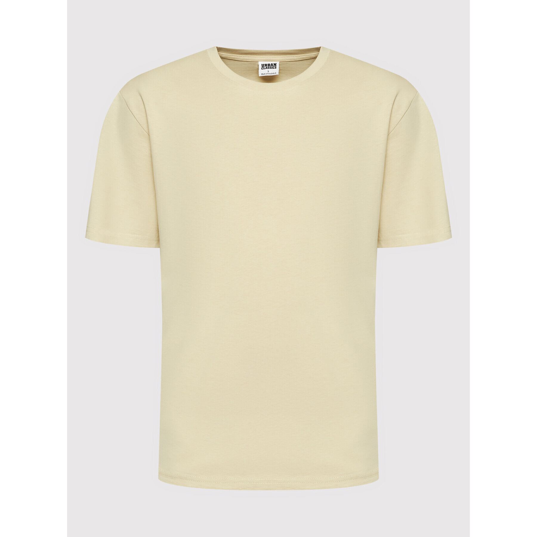 Urban Classics Тишърт Heavy TB1778 Бежов Oversize - Pepit.bg