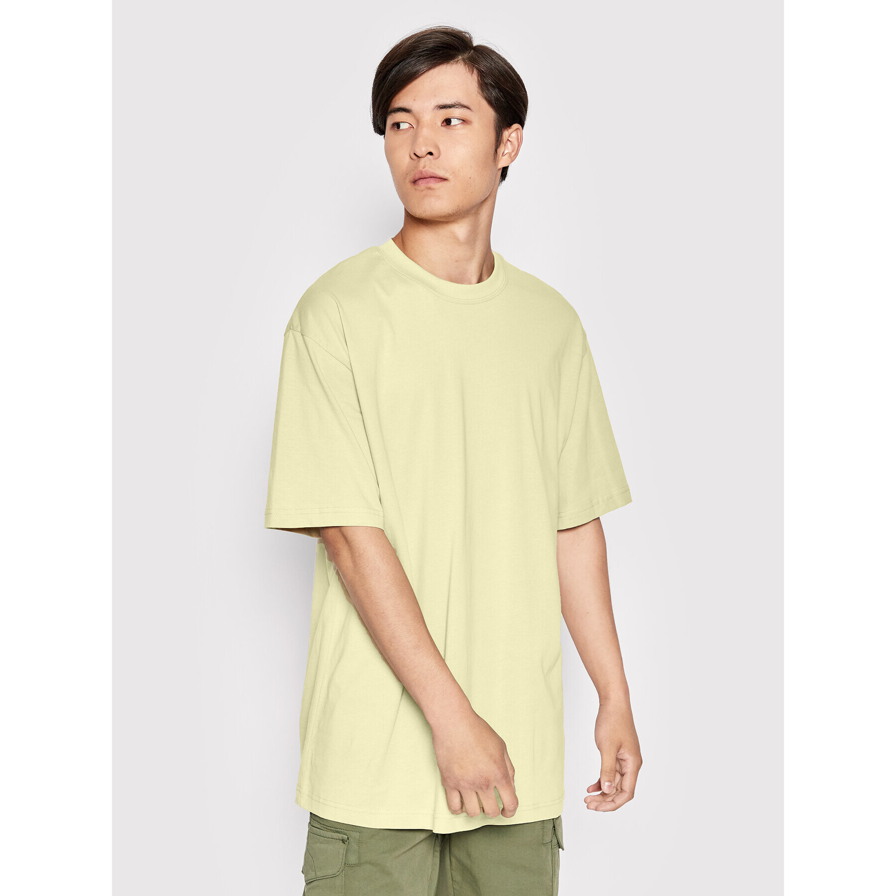 Urban Classics Тишърт Tall TB006 Бежов Oversize - Pepit.bg