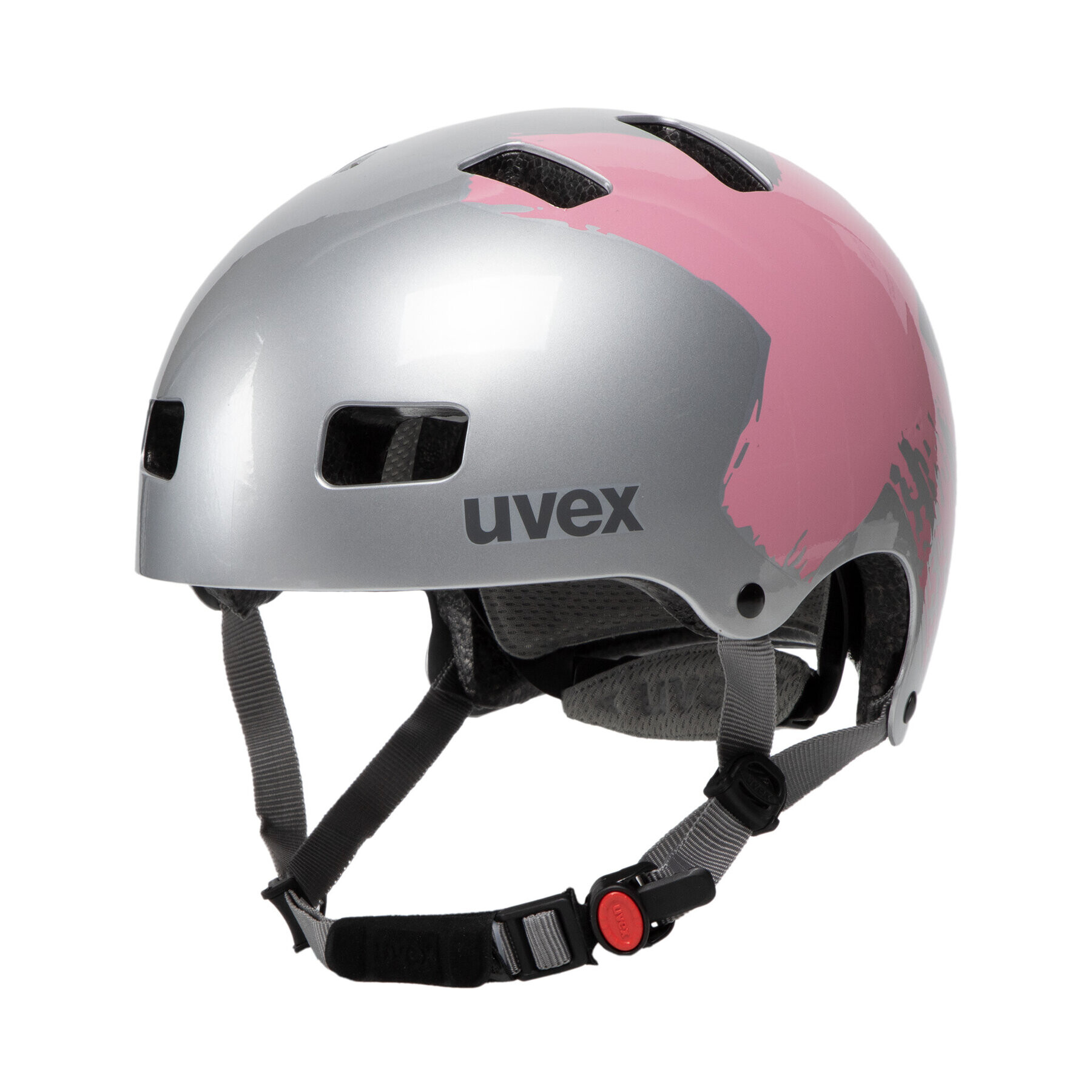 Uvex Каска за колоездене Kid 3 S4148193617 Сив - Pepit.bg