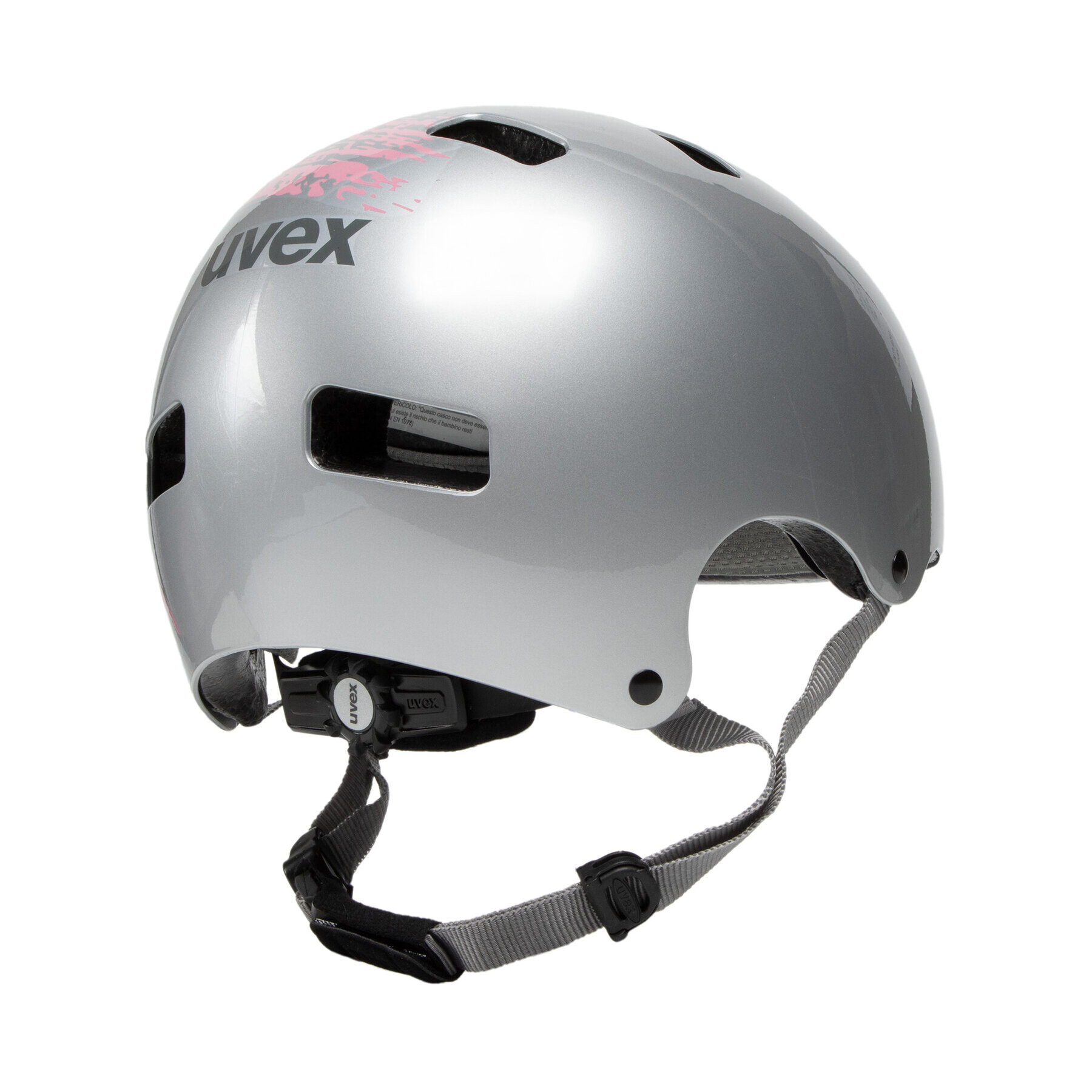Uvex Каска за колоездене Kid 3 S4148193617 Сив - Pepit.bg