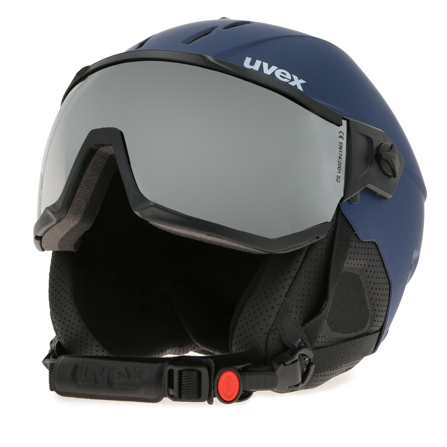 Uvex Скиорска каска Instinct visor 5662601005 Тъмносин - Pepit.bg