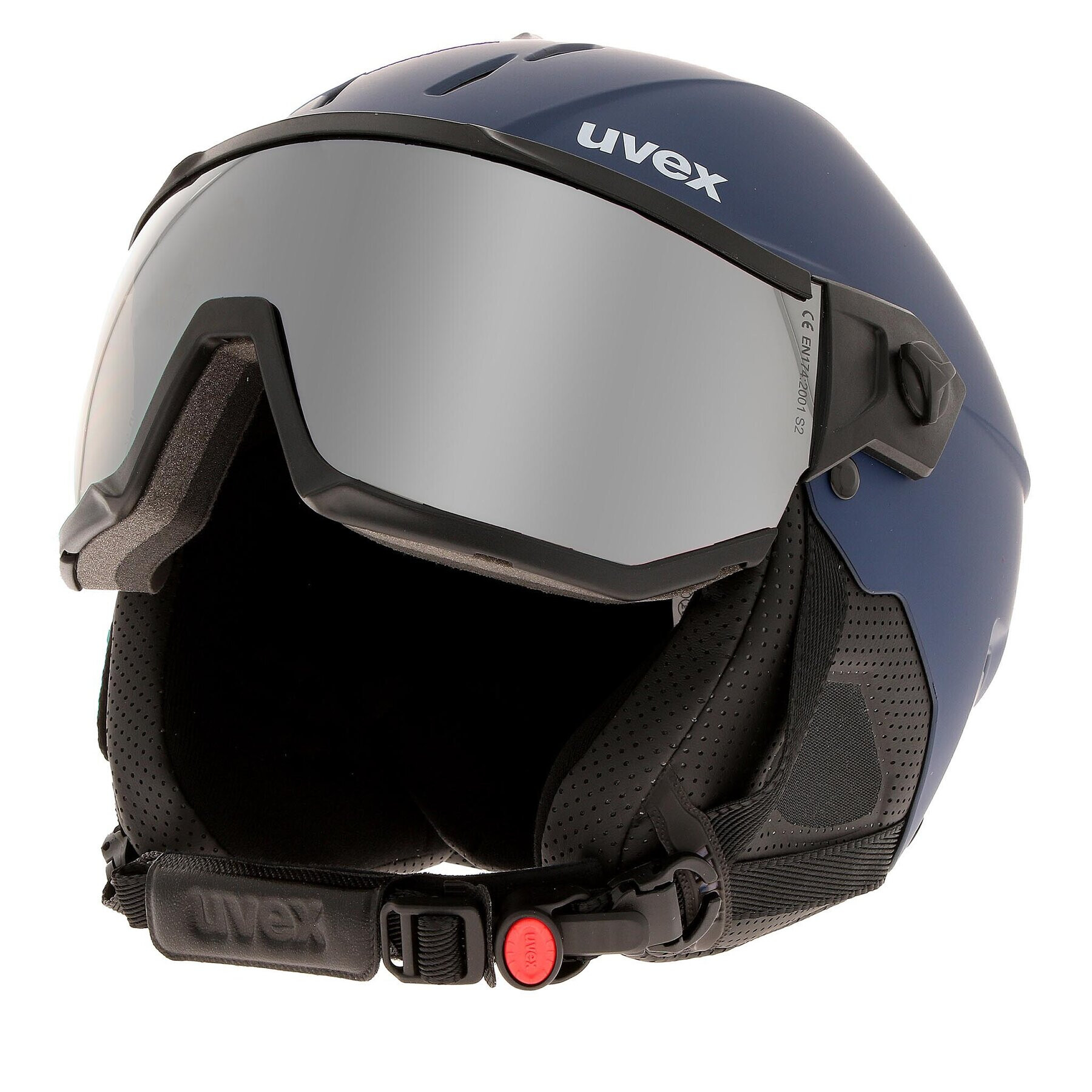 Uvex Скиорска каска Instinct visor 5662601007 Тъмносин - Pepit.bg