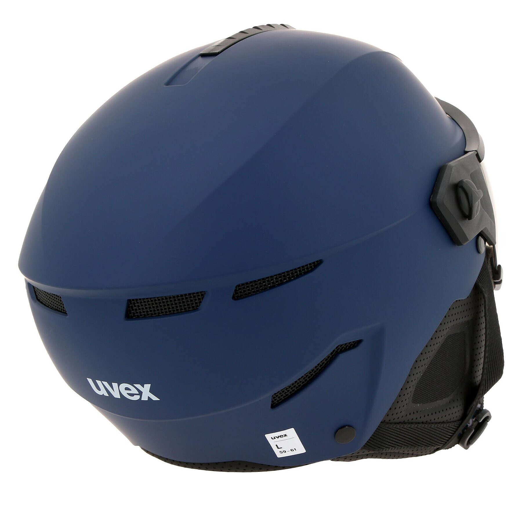 Uvex Скиорска каска Instinct visor 5662601007 Тъмносин - Pepit.bg