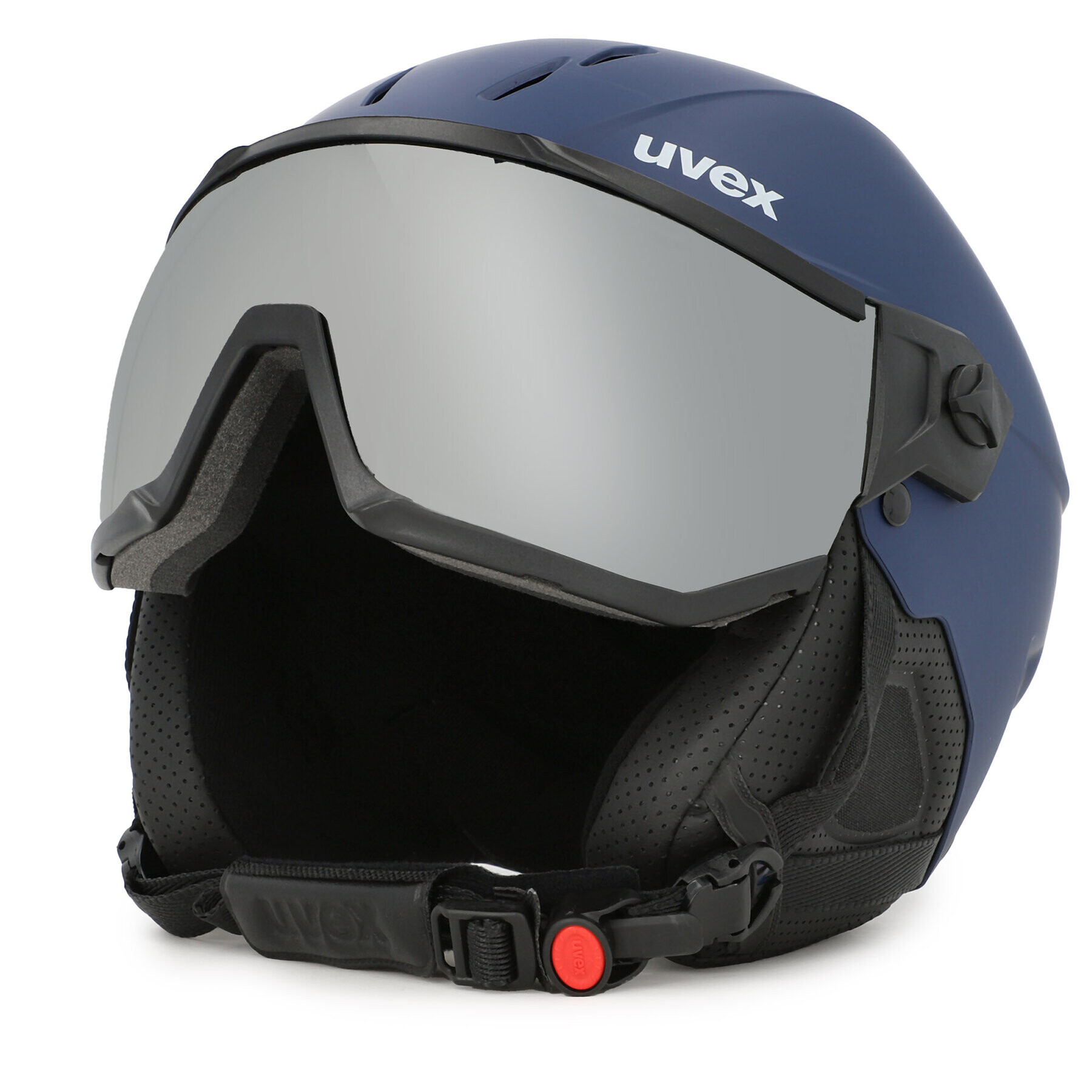 Uvex Скиорска каска Instinct visor 5662601009 Тъмносин - Pepit.bg