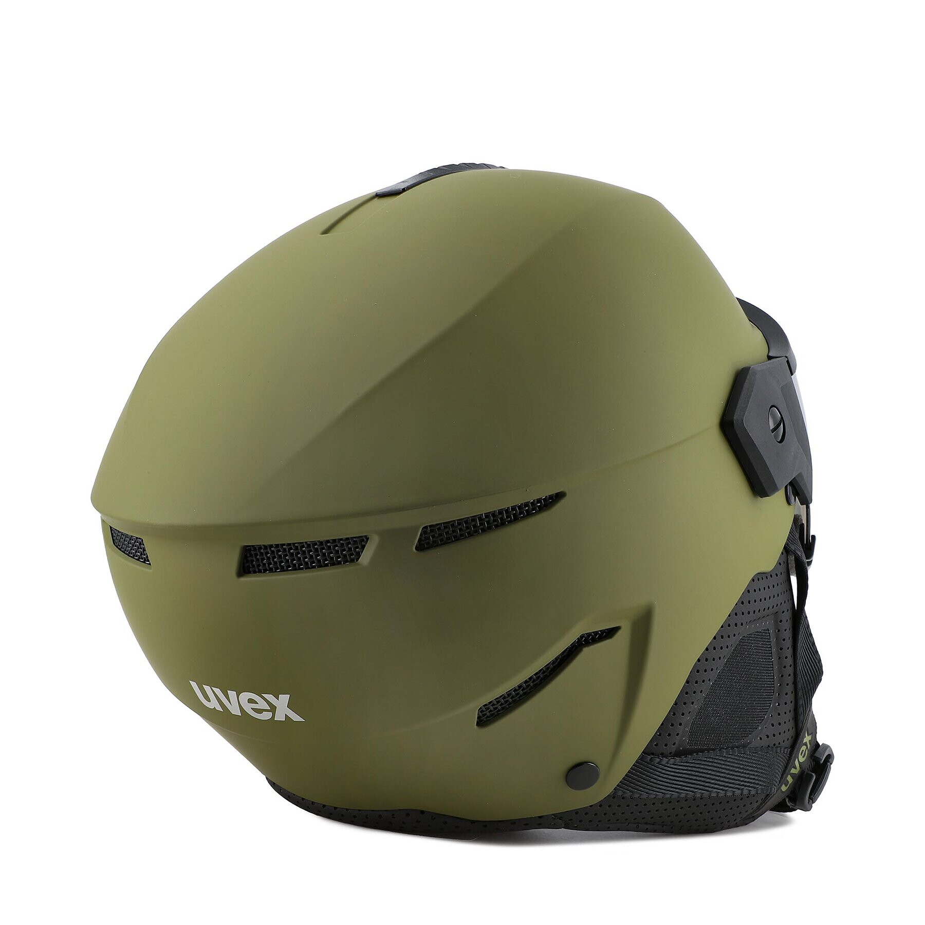 Uvex Скиорска каска Instinct Visor 56626030 Каки - Pepit.bg