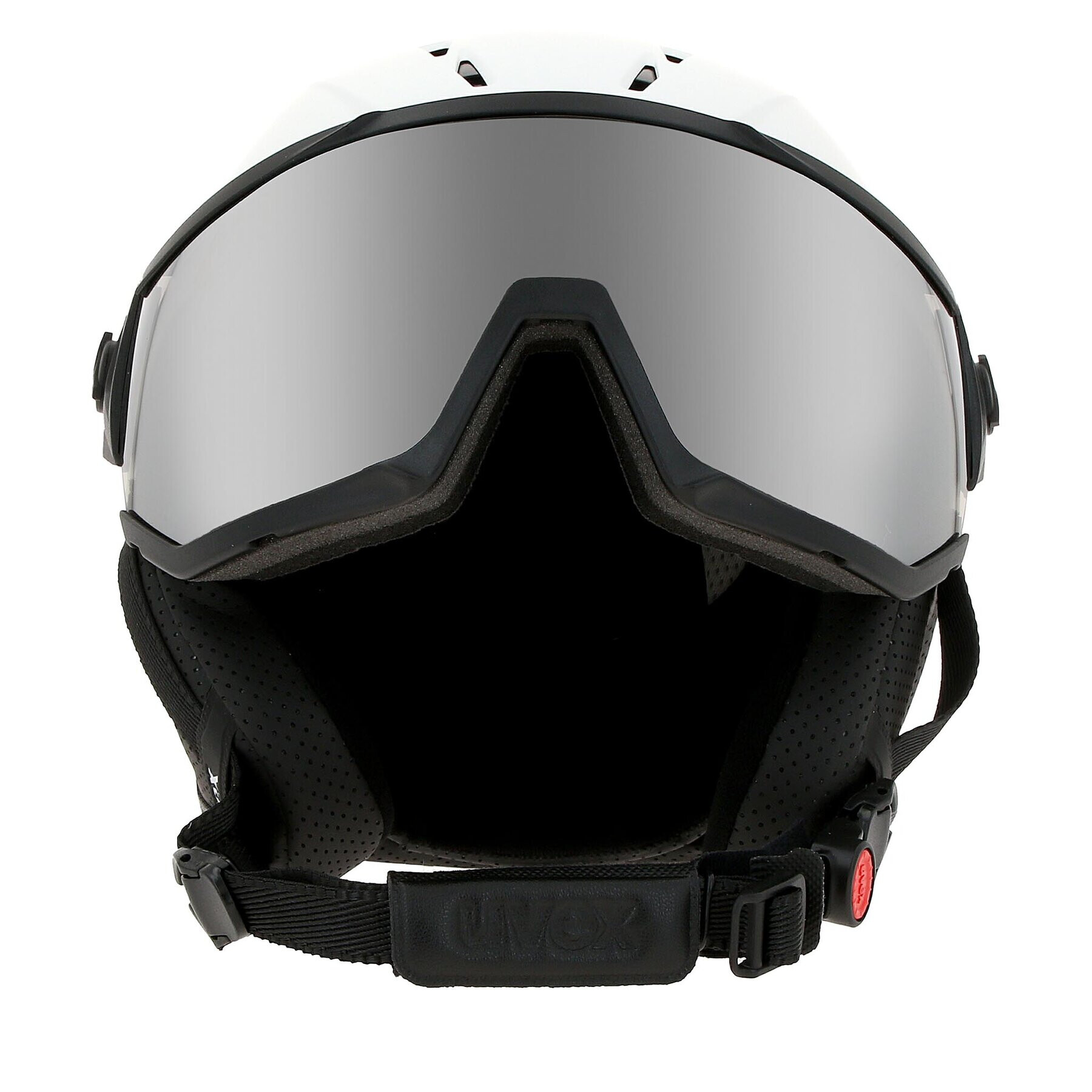 Uvex Скиорска каска Instinct visor 5662605005 Бял - Pepit.bg