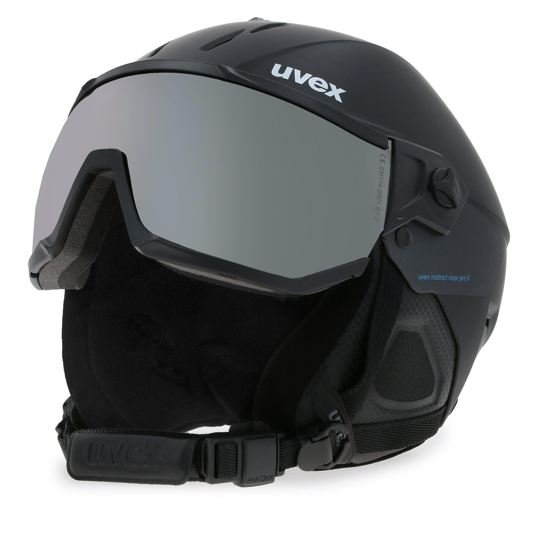 Uvex Скиорска каска Instinct visor pro V 5662614007 Черен - Pepit.bg