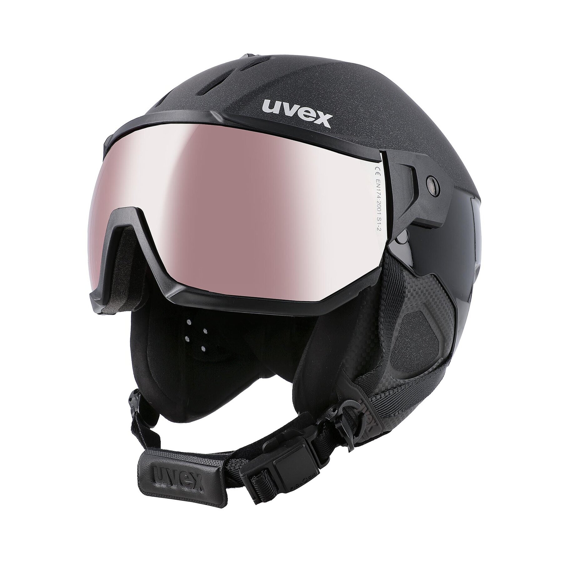 Uvex Скиорска каска Instinct Visor Pro V S5662612003 Черен - Pepit.bg