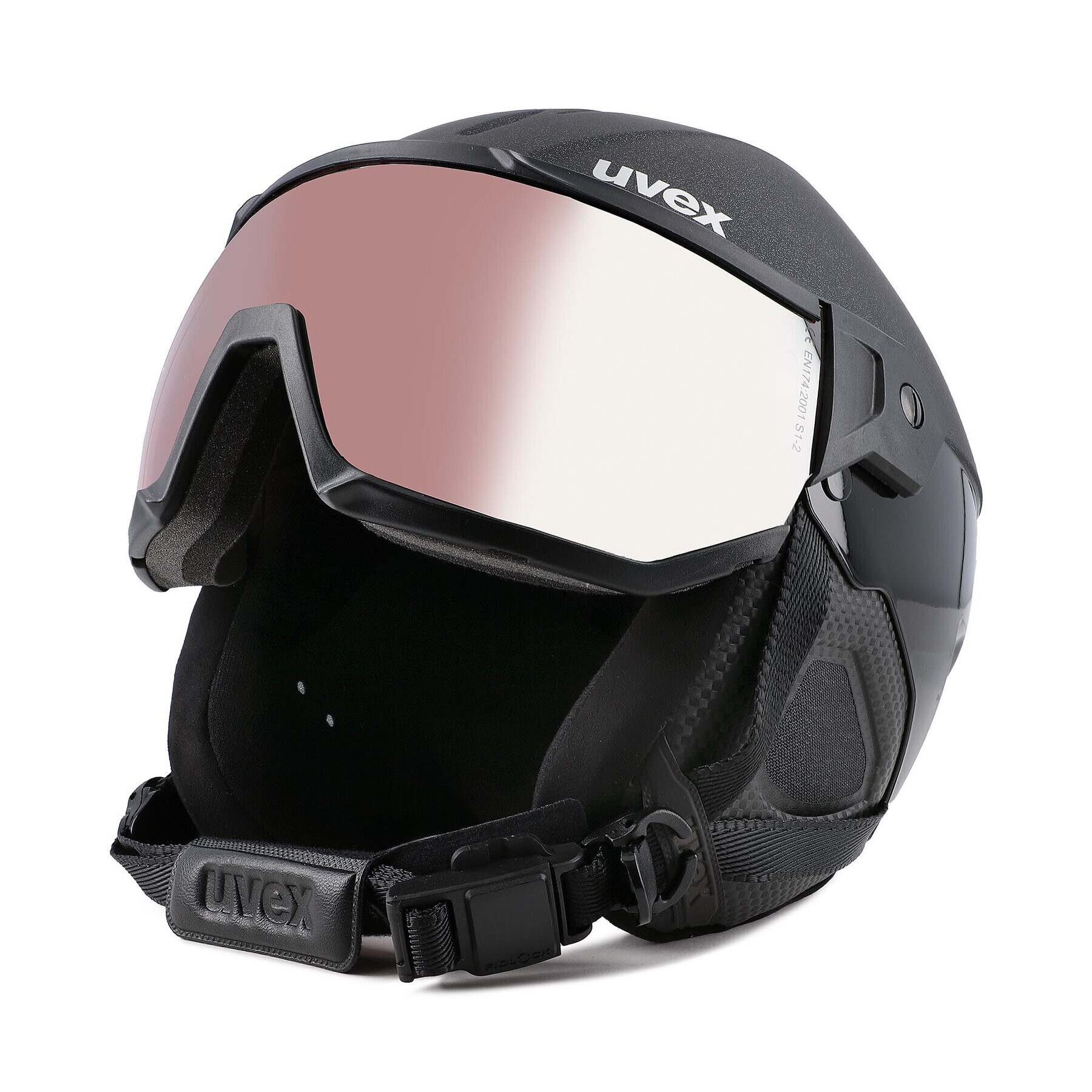 Uvex Скиорска каска Instinct Visor Pro V S5662612003 Черен - Pepit.bg