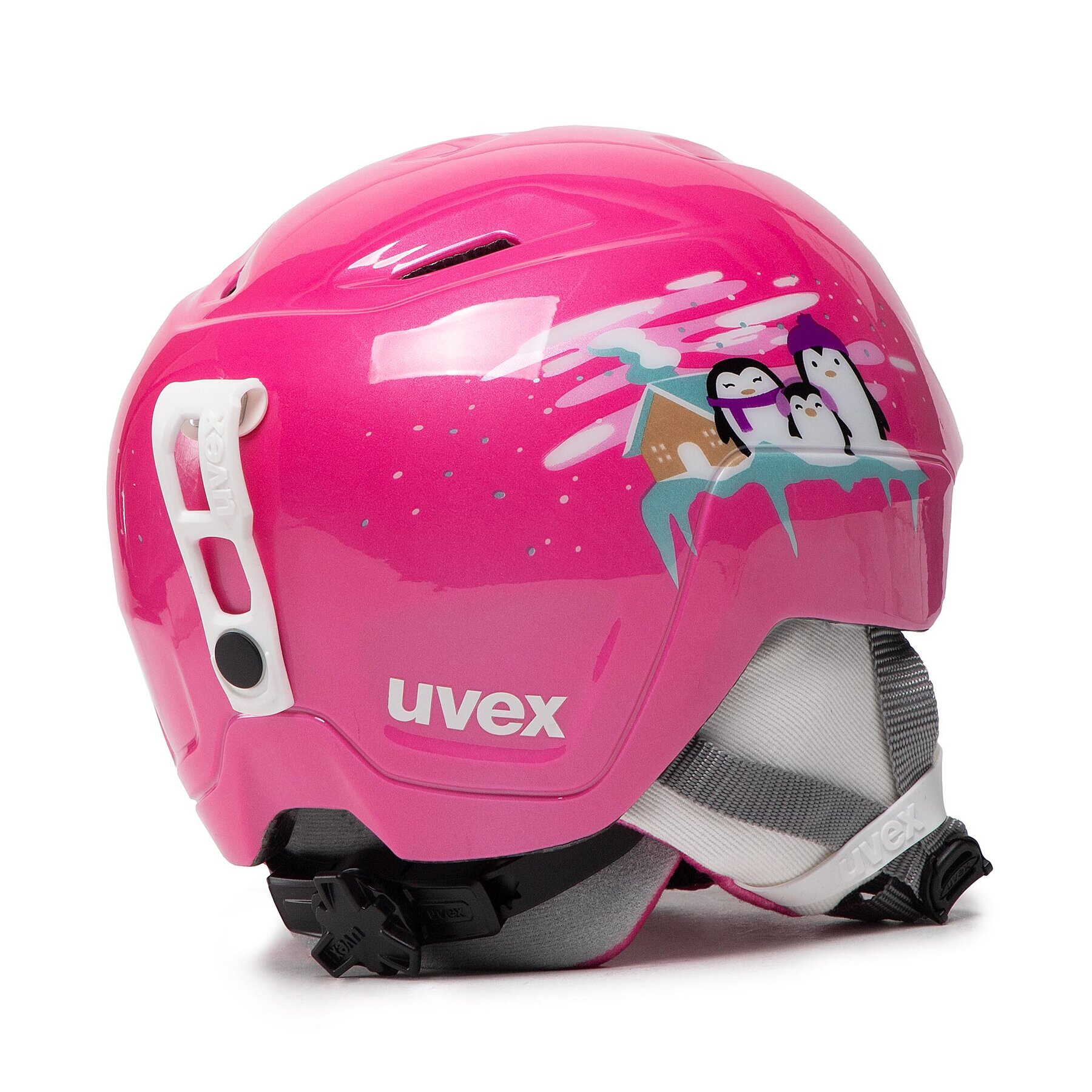 Uvex Скиорска каска Manic 56622691 Розов - Pepit.bg