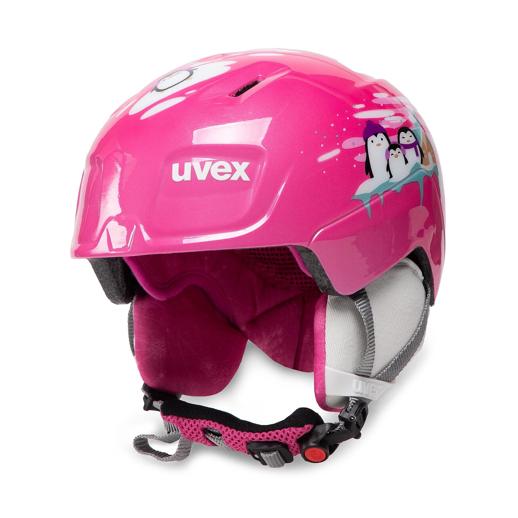 Uvex Скиорска каска Manic 56622691 Розов - Pepit.bg
