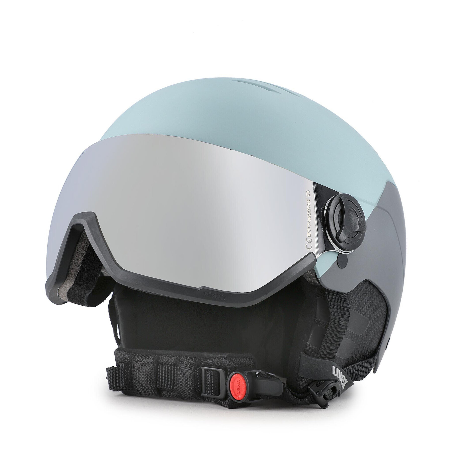 Uvex Скиорска каска Wanted Visor S5662626007 Син - Pepit.bg