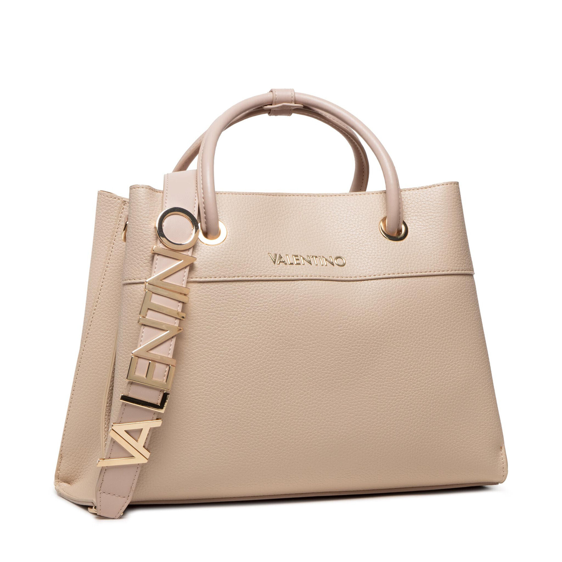 Valentino Дамска чанта Alexia VBS5A802 Бежов - Pepit.bg
