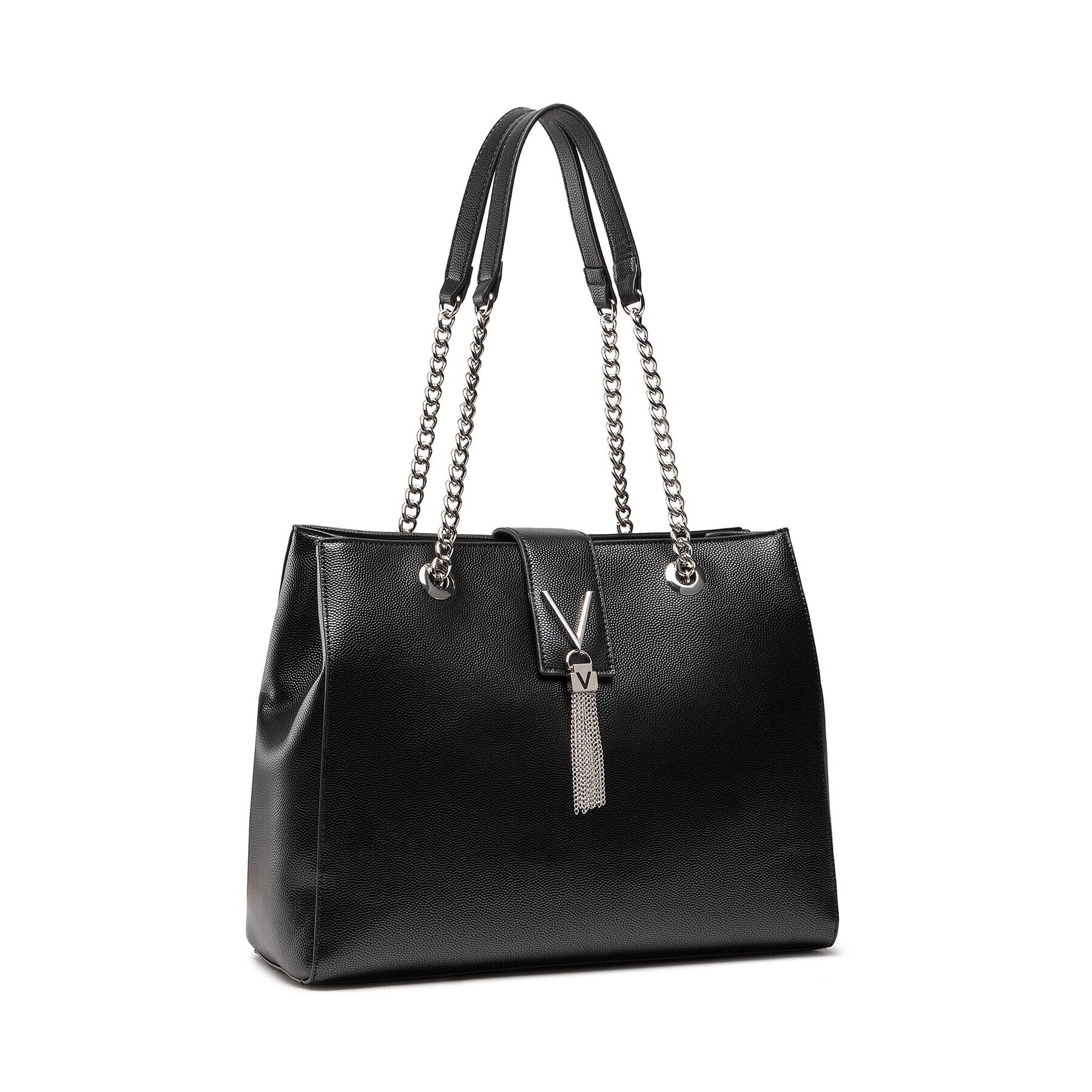 Valentino Дамска чанта Divina VBS1R405G Черен - Pepit.bg