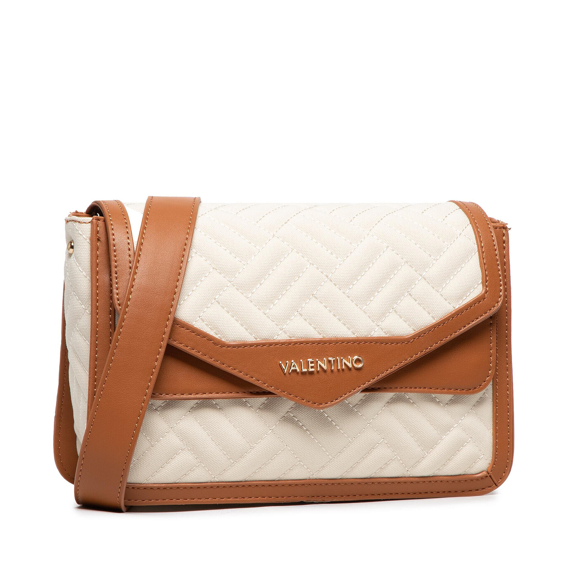 Valentino Дамска чанта Licor VBS5ZN03 Бежов - Pepit.bg