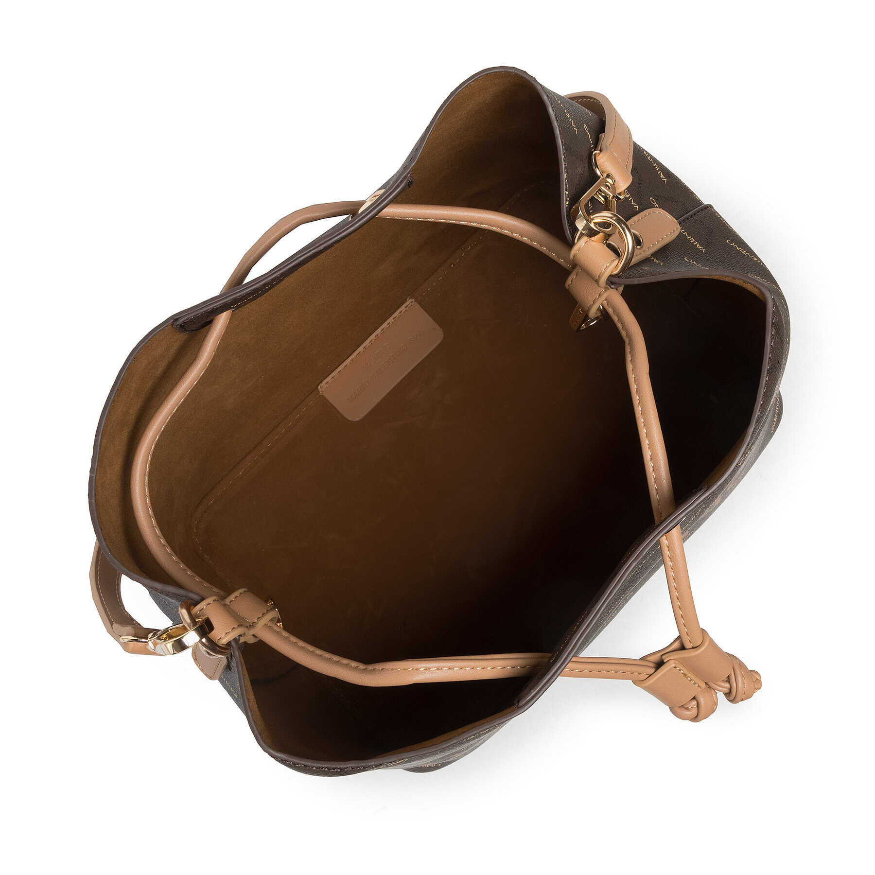 Valentino Дамска чанта Liuto VBS3KG24 Кафяв - Pepit.bg