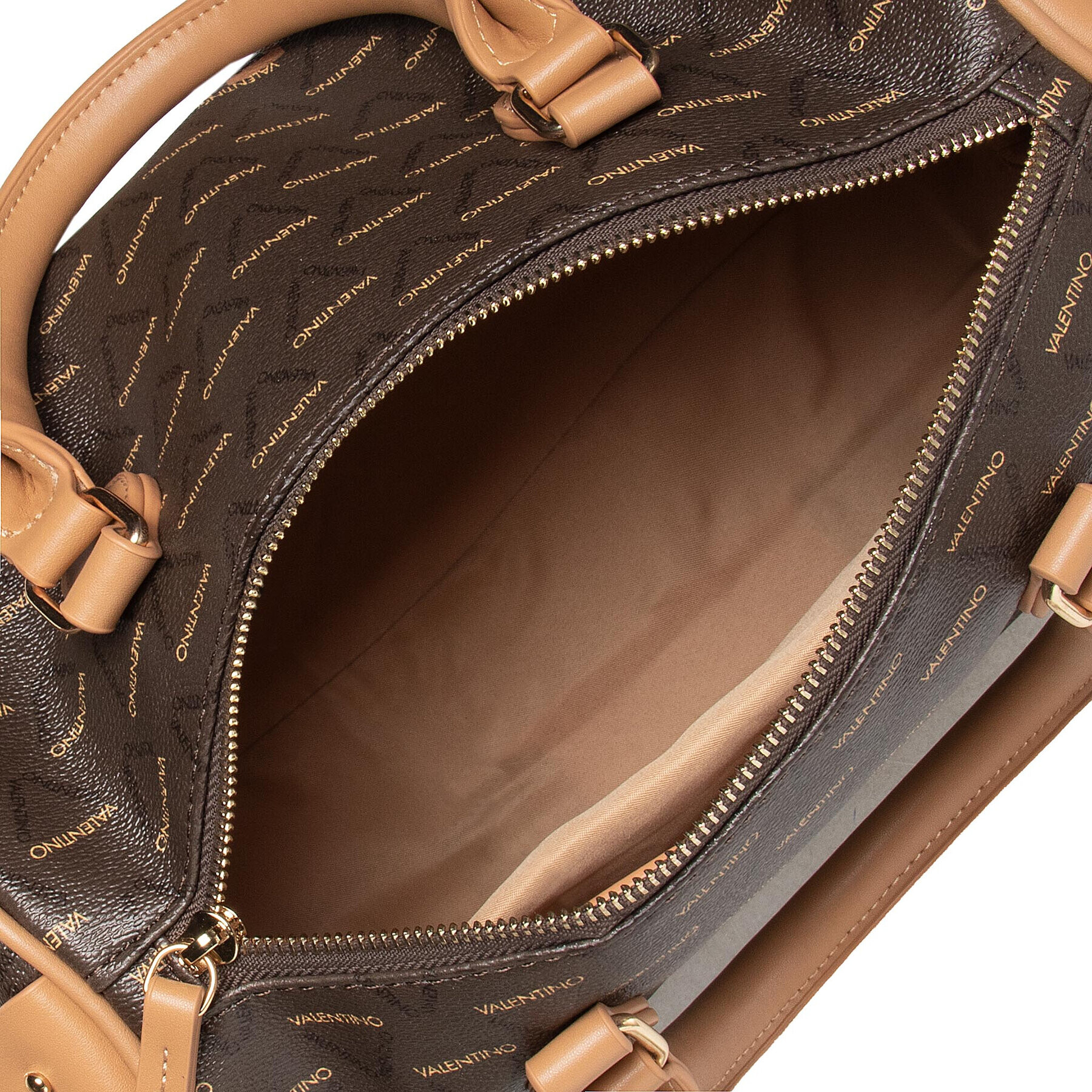 Valentino Дамска чанта Liuto VBS3KG28 Кафяв - Pepit.bg