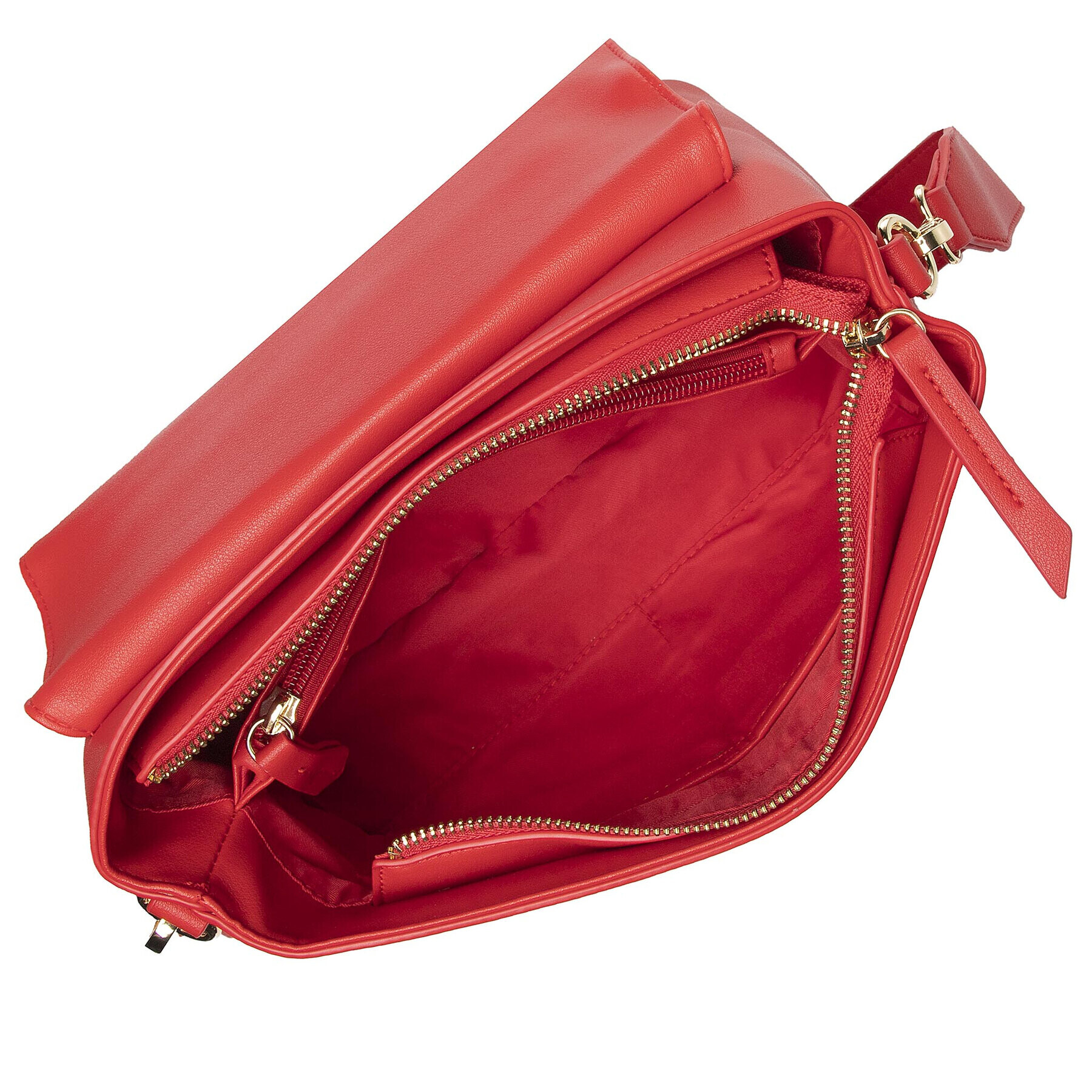 Valentino Дамска чанта Olive VBS5JM03 Червен - Pepit.bg