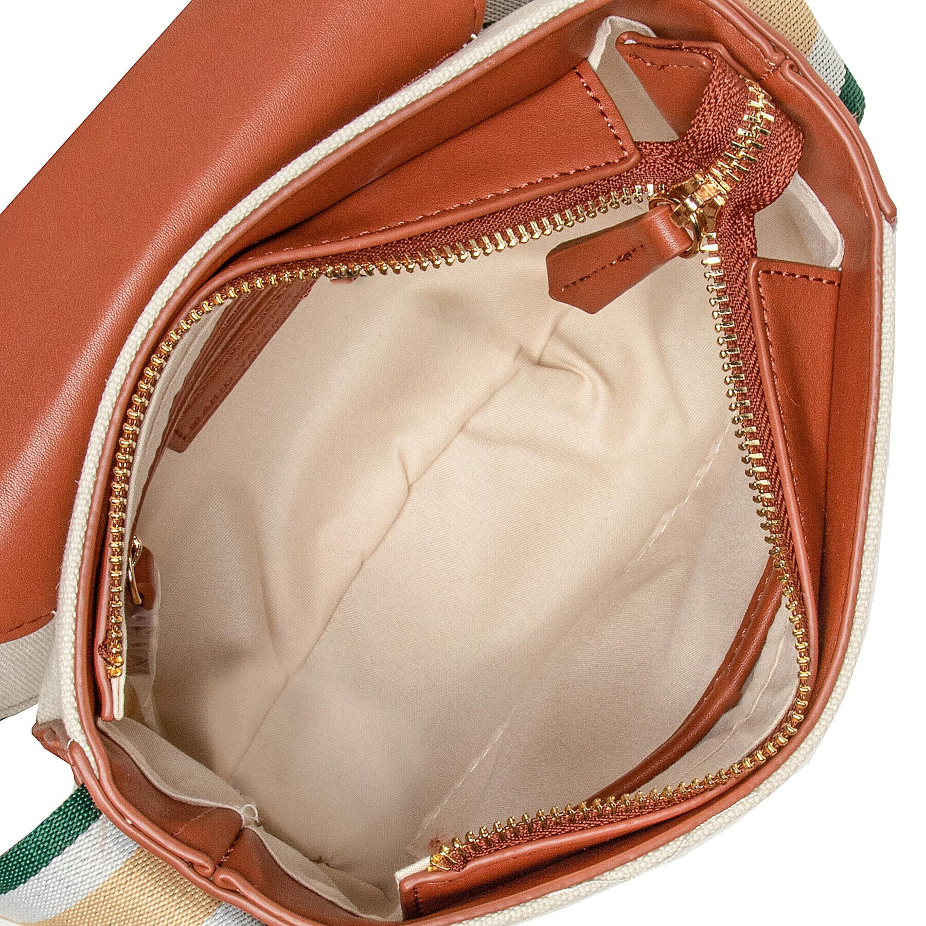 Valentino Дамска чанта Tiki VBS6D401 Бежов - Pepit.bg