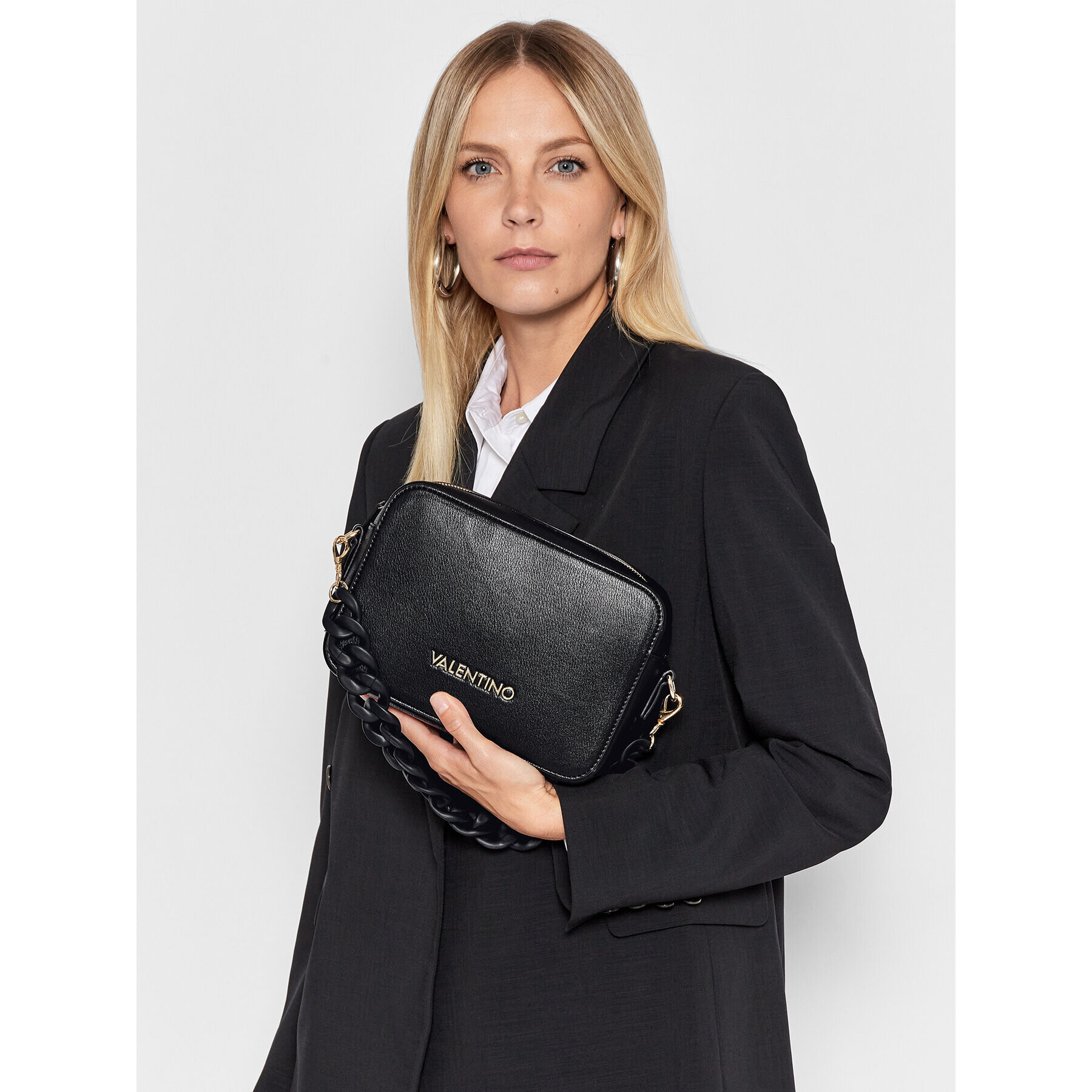 Valentino Дамска чанта Whisky VBS68804 Черен - Pepit.bg
