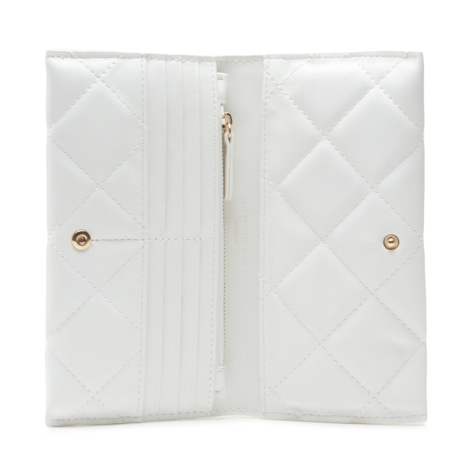 Valentino Голям дамски портфейл Ada VPS51O216 Бял - Pepit.bg