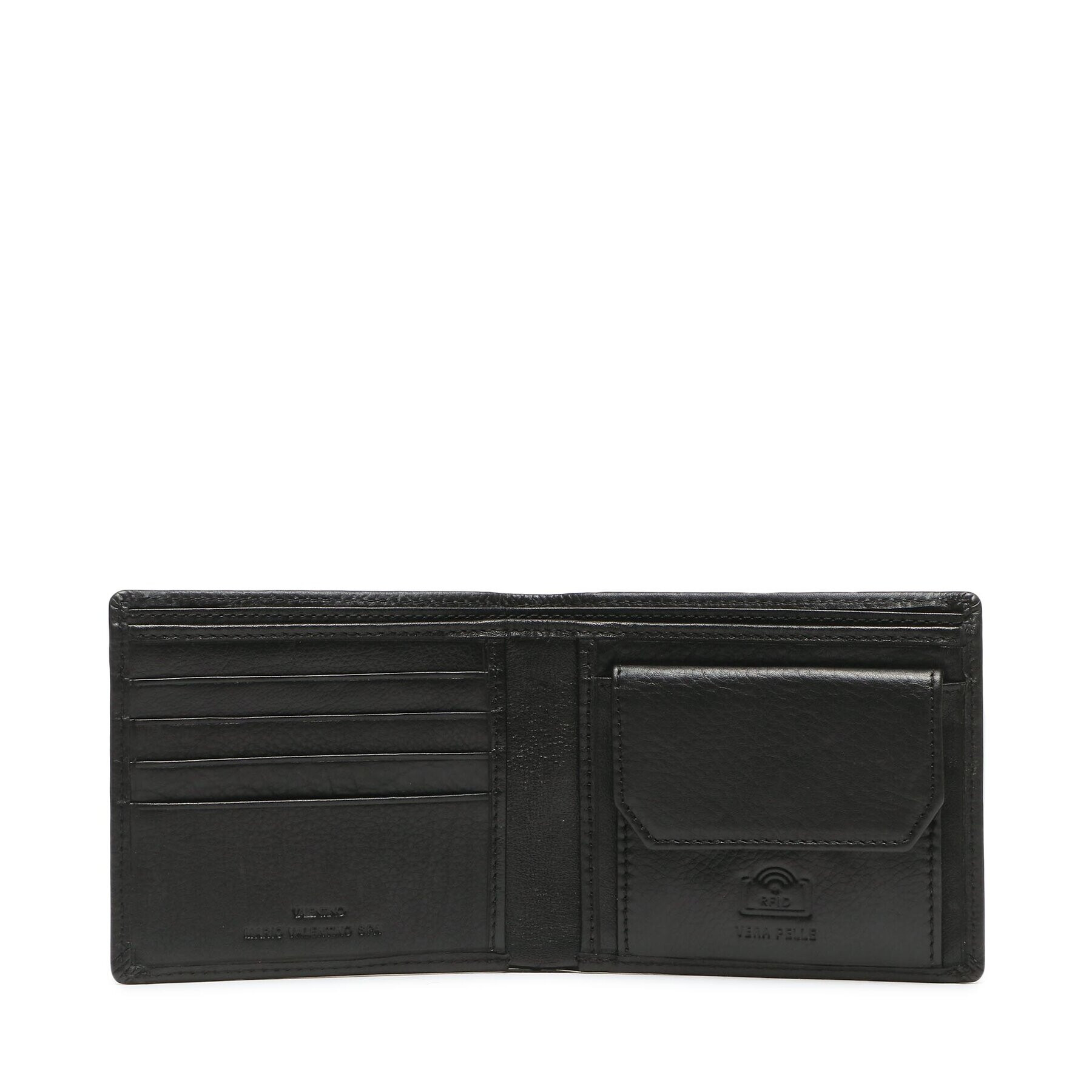 Valentino Голям мъжки портфейл David VPP7E313 Черен - Pepit.bg