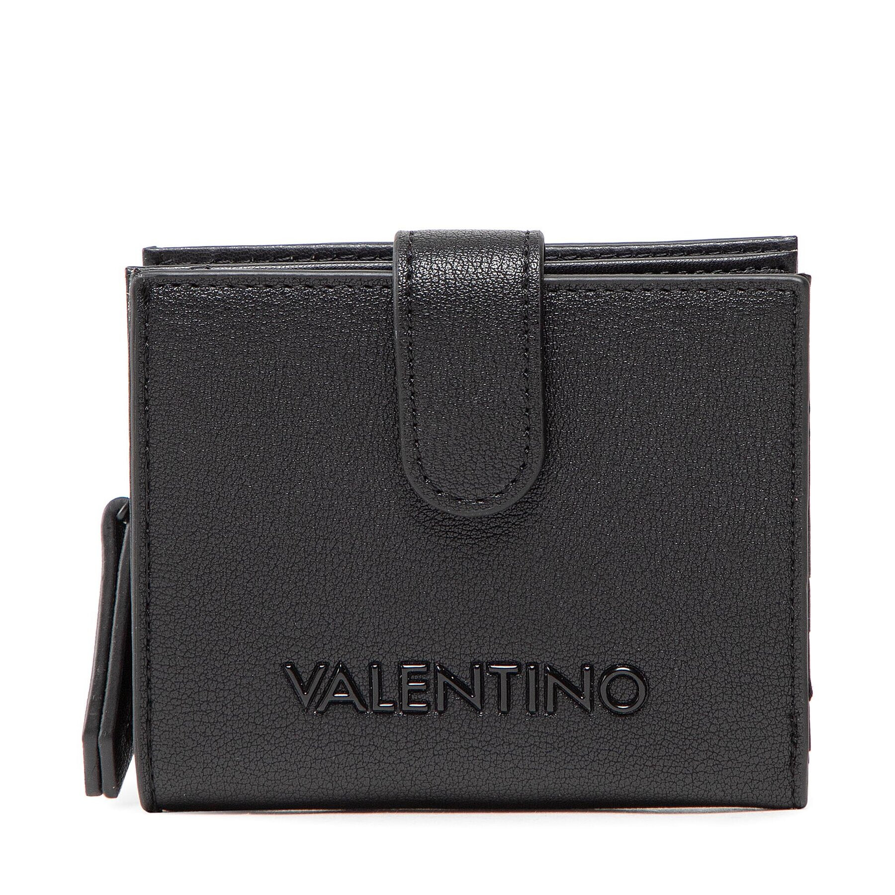 Valentino Малък дамски портфейл Basmati VPS6LU215 Черен - Pepit.bg