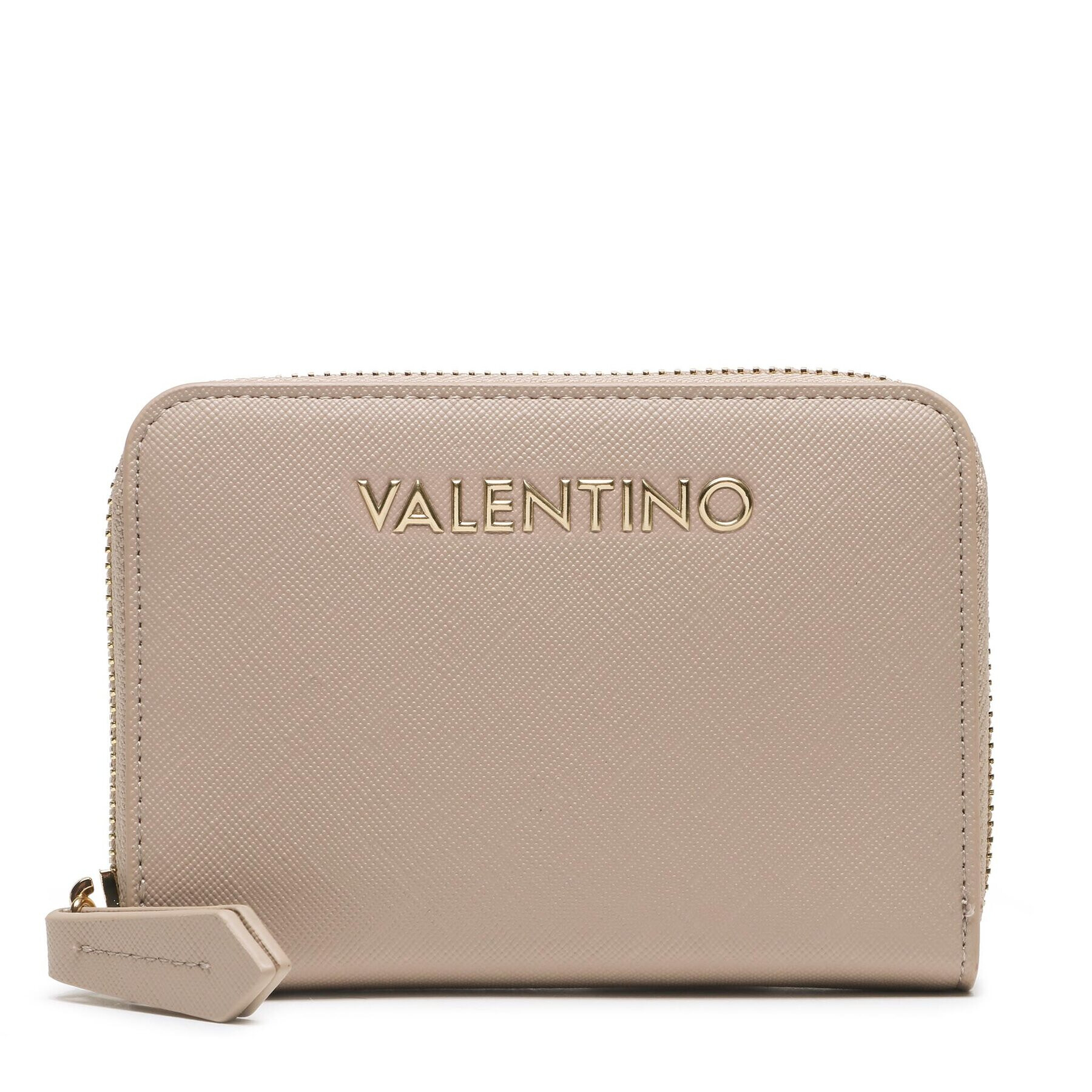 Valentino Малък дамски портфейл Zero VPS7B3137 Бежов - Pepit.bg