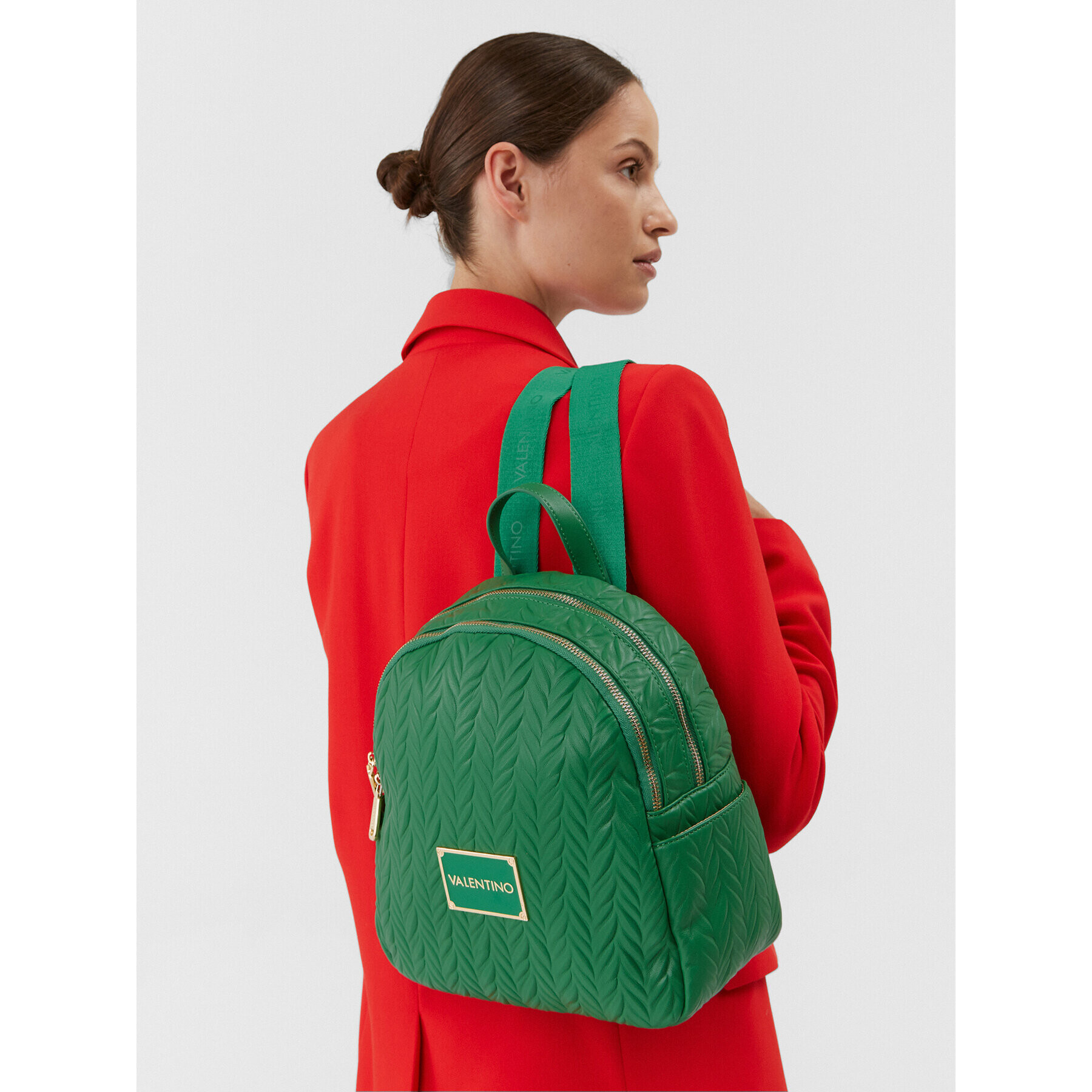 Valentino Раница Sunny Re VBS6TA03 Зелен - Pepit.bg