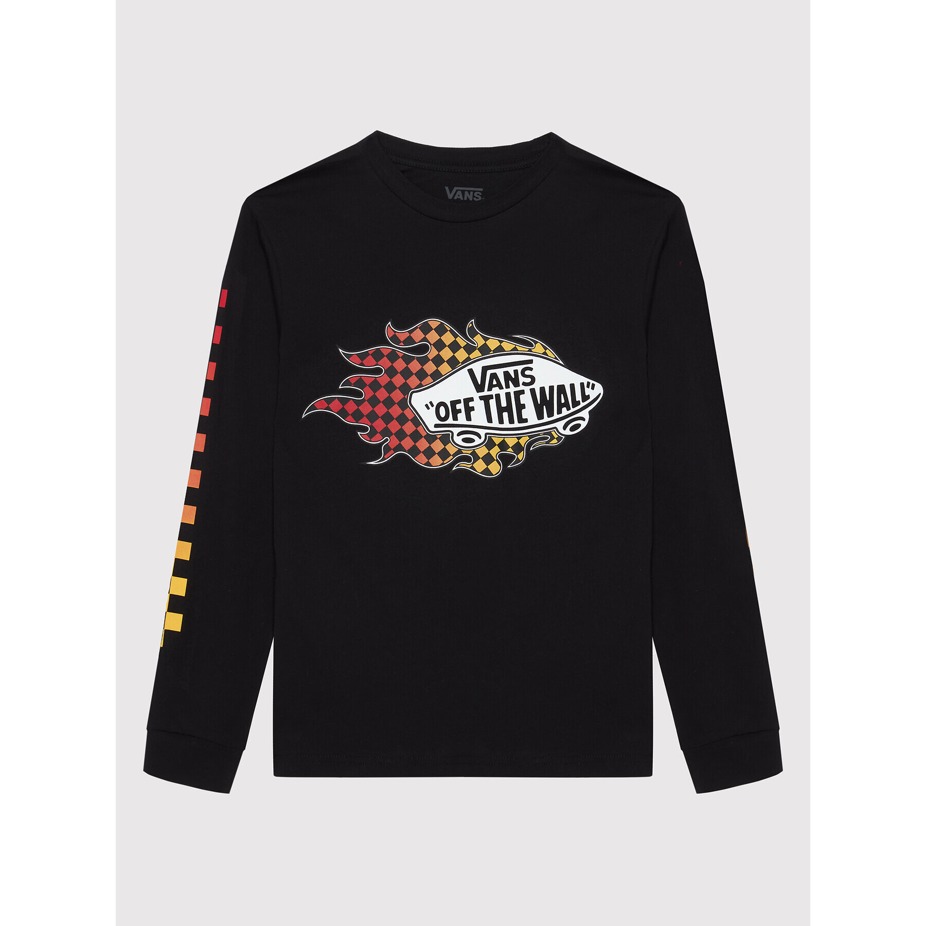 Vans Блуза Flame VN0A7TV1 Черен Classic Fit - Pepit.bg
