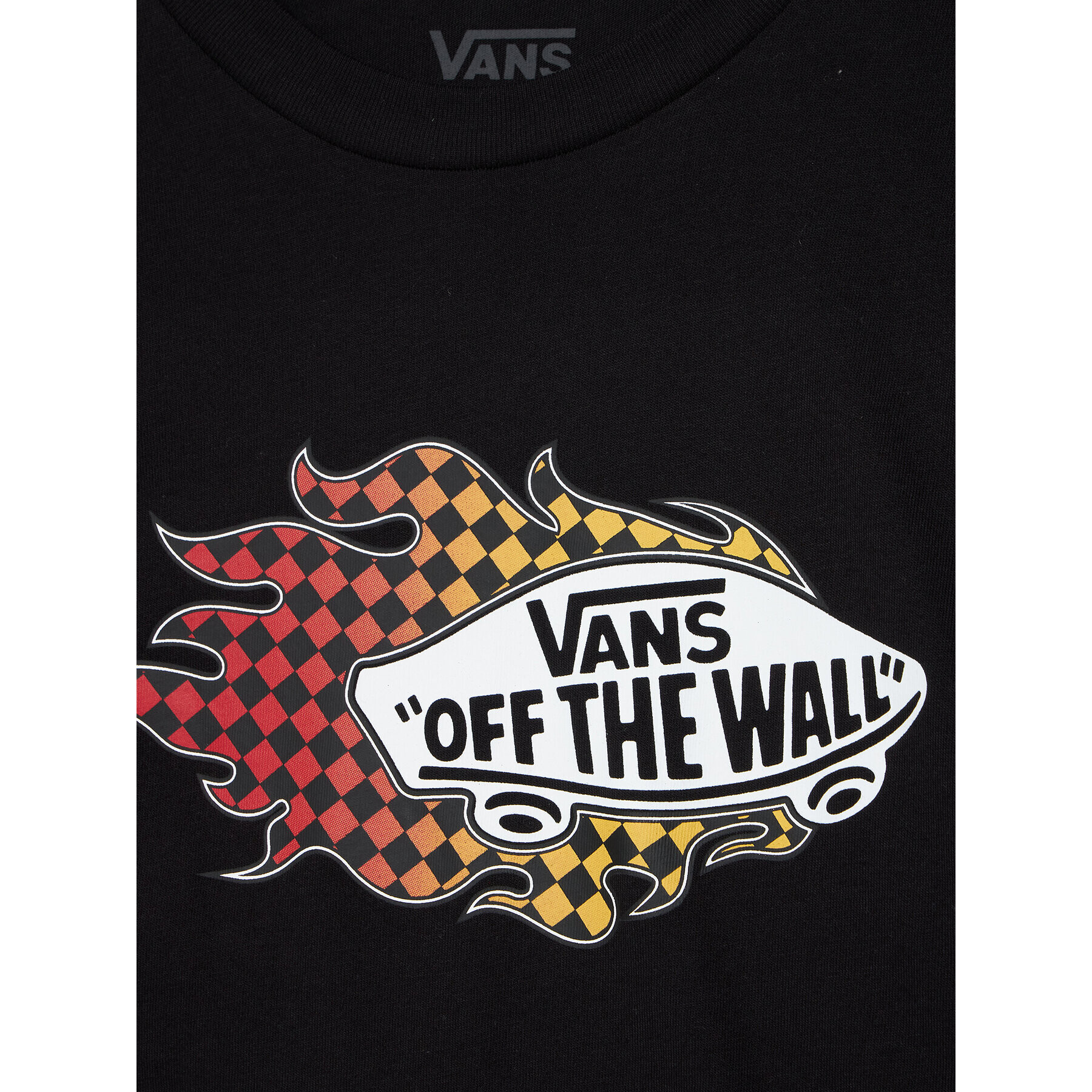 Vans Блуза Flame VN0A7TV1 Черен Classic Fit - Pepit.bg