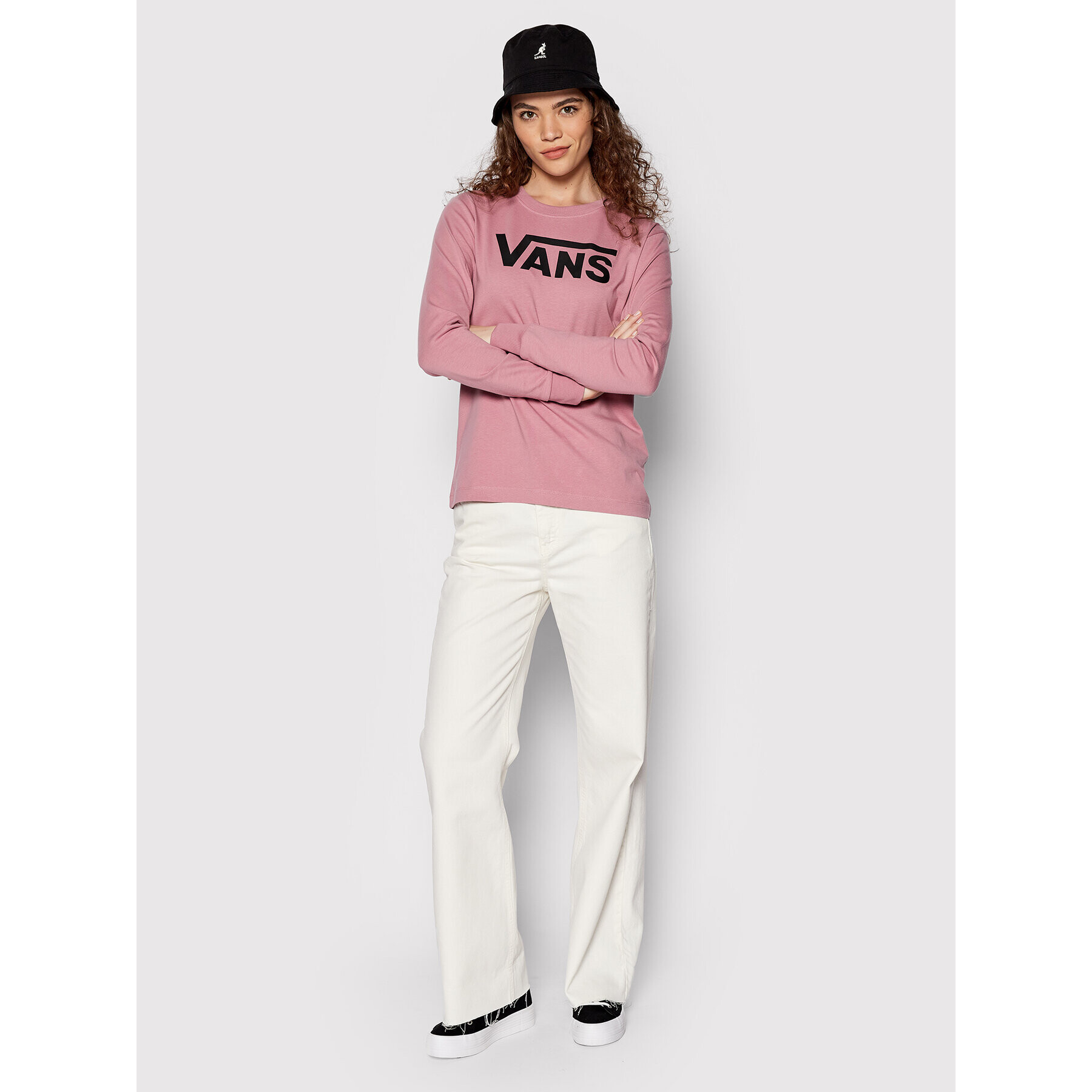 Vans Блуза Flying V Classic VN0A47WN Розов Regular Fit - Pepit.bg