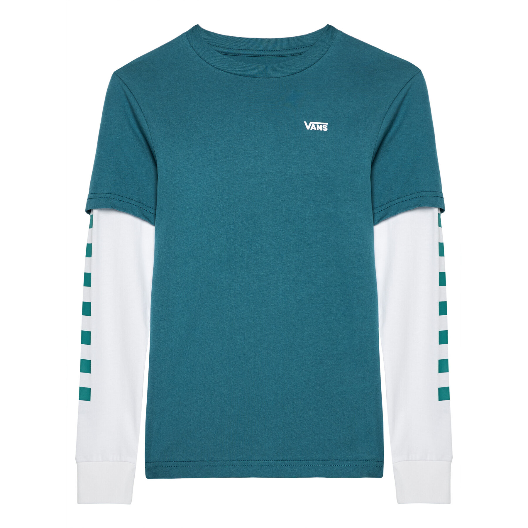 Vans Блуза Long Check Twofer VN0A49OY Син Classic Fit - Pepit.bg