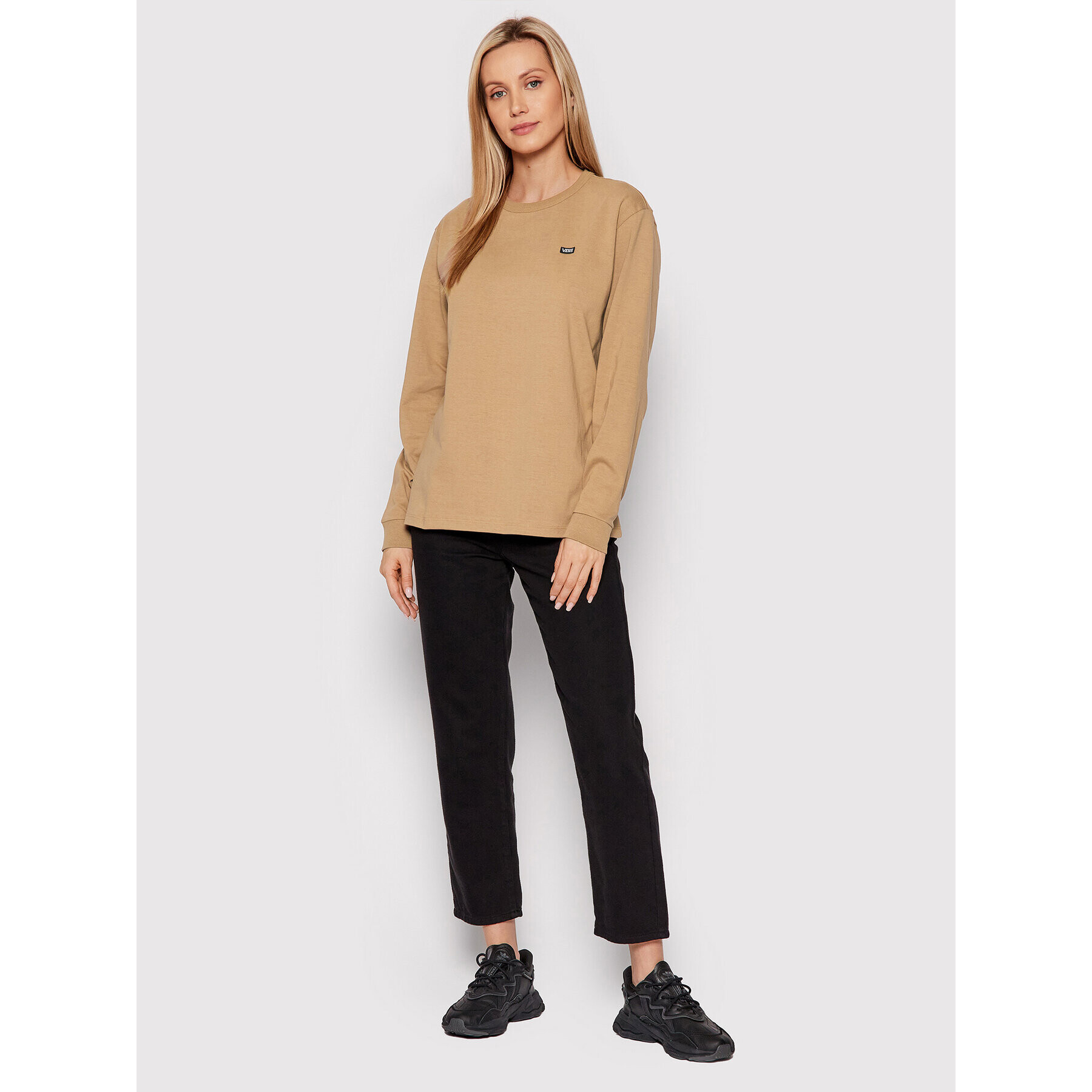 Vans Блуза Otw VN0A5I8Y Кафяв Regular Fit - Pepit.bg