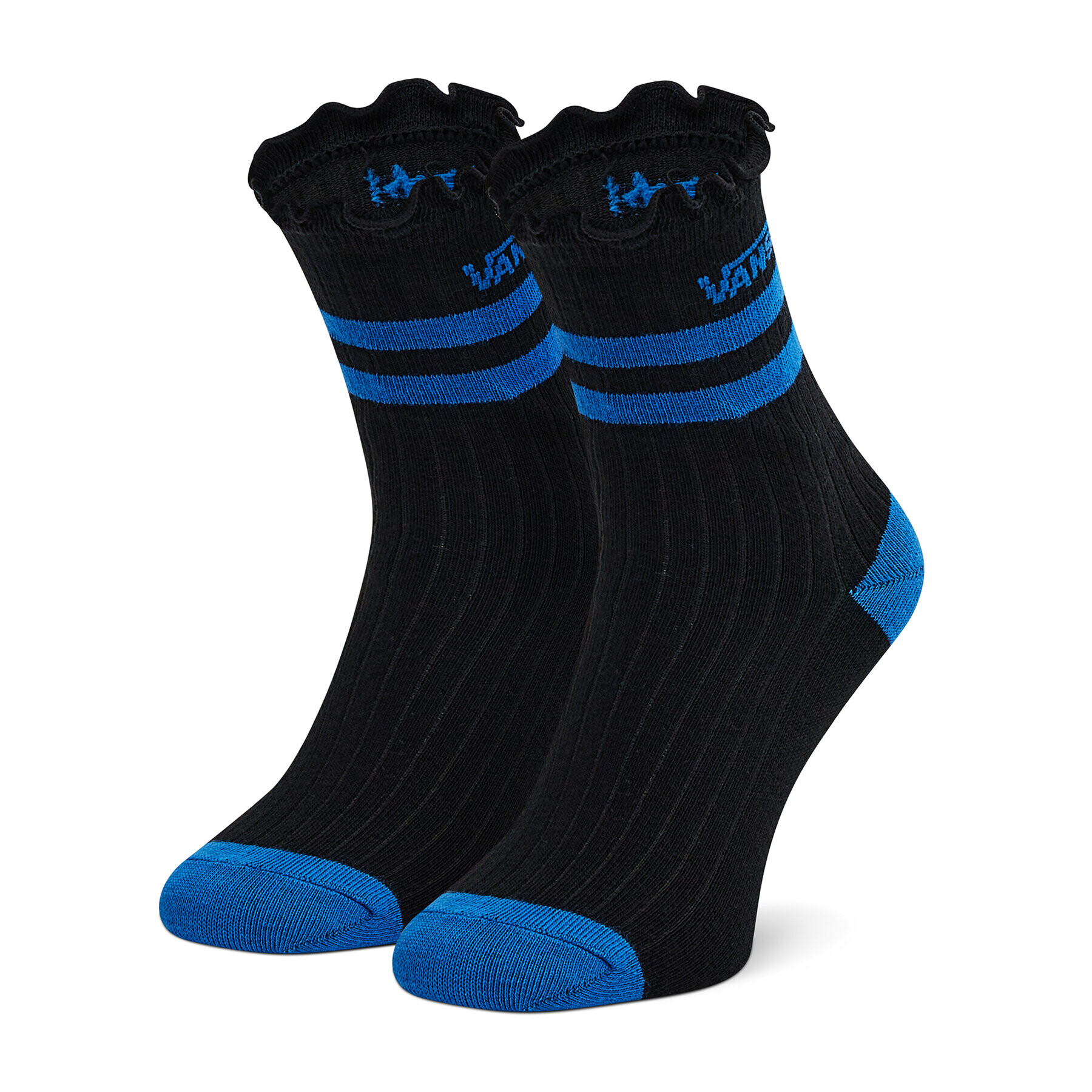 Vans Чорапи дълги дамски Ruffed Up Sock VN0A4S8P r.36.5-41 Черен - Pepit.bg
