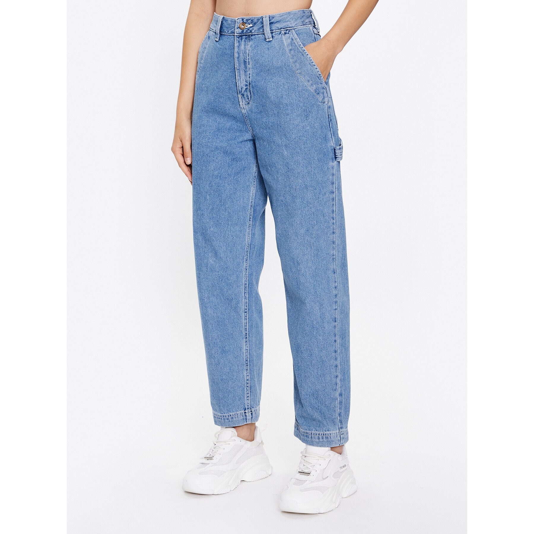 Vans Дънки Ground Work Denim Pant VN000A7J Сив Regular Fit - Pepit.bg