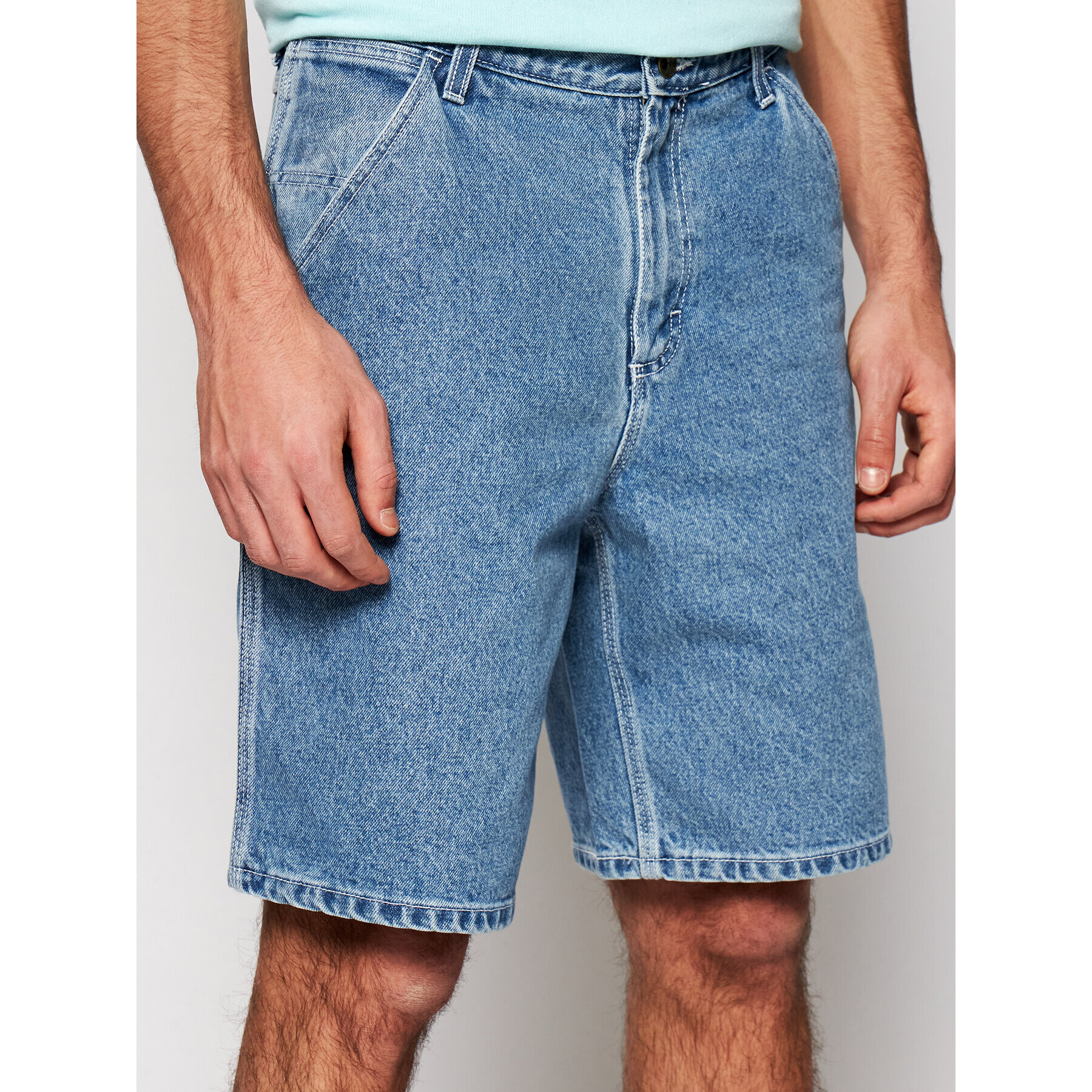 Vans Дънкови шорти Class VN0A54E6 Син Loose Fit - Pepit.bg