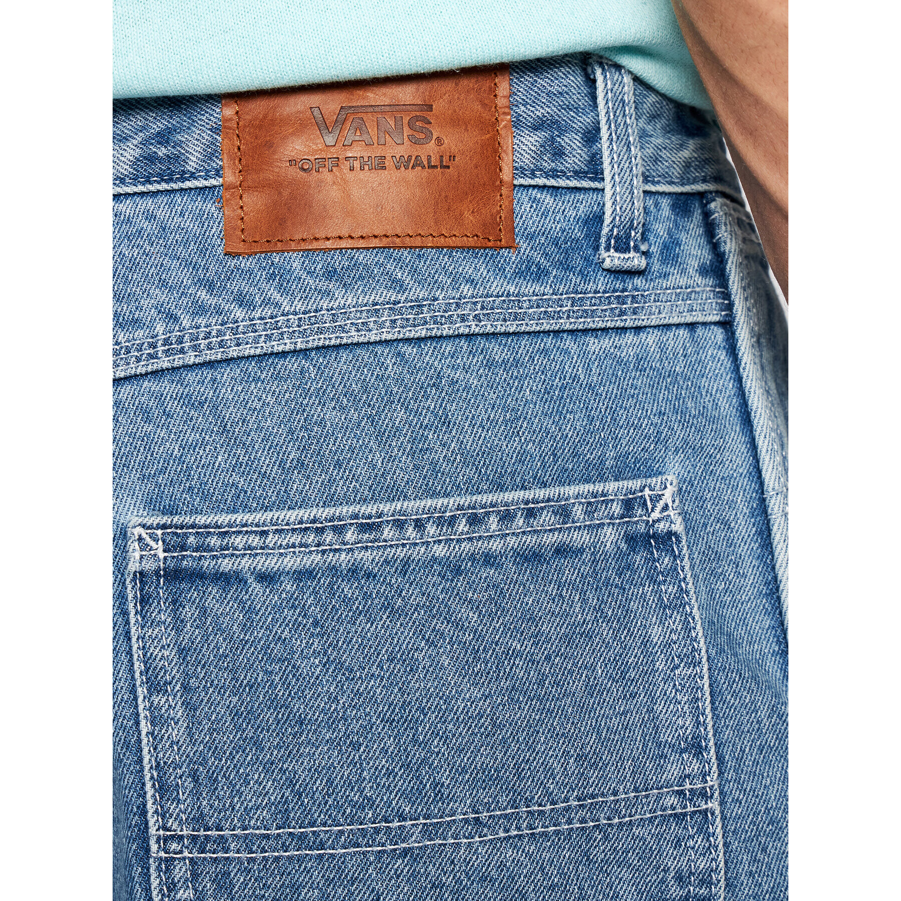 Vans Дънкови шорти Class VN0A54E6 Син Loose Fit - Pepit.bg